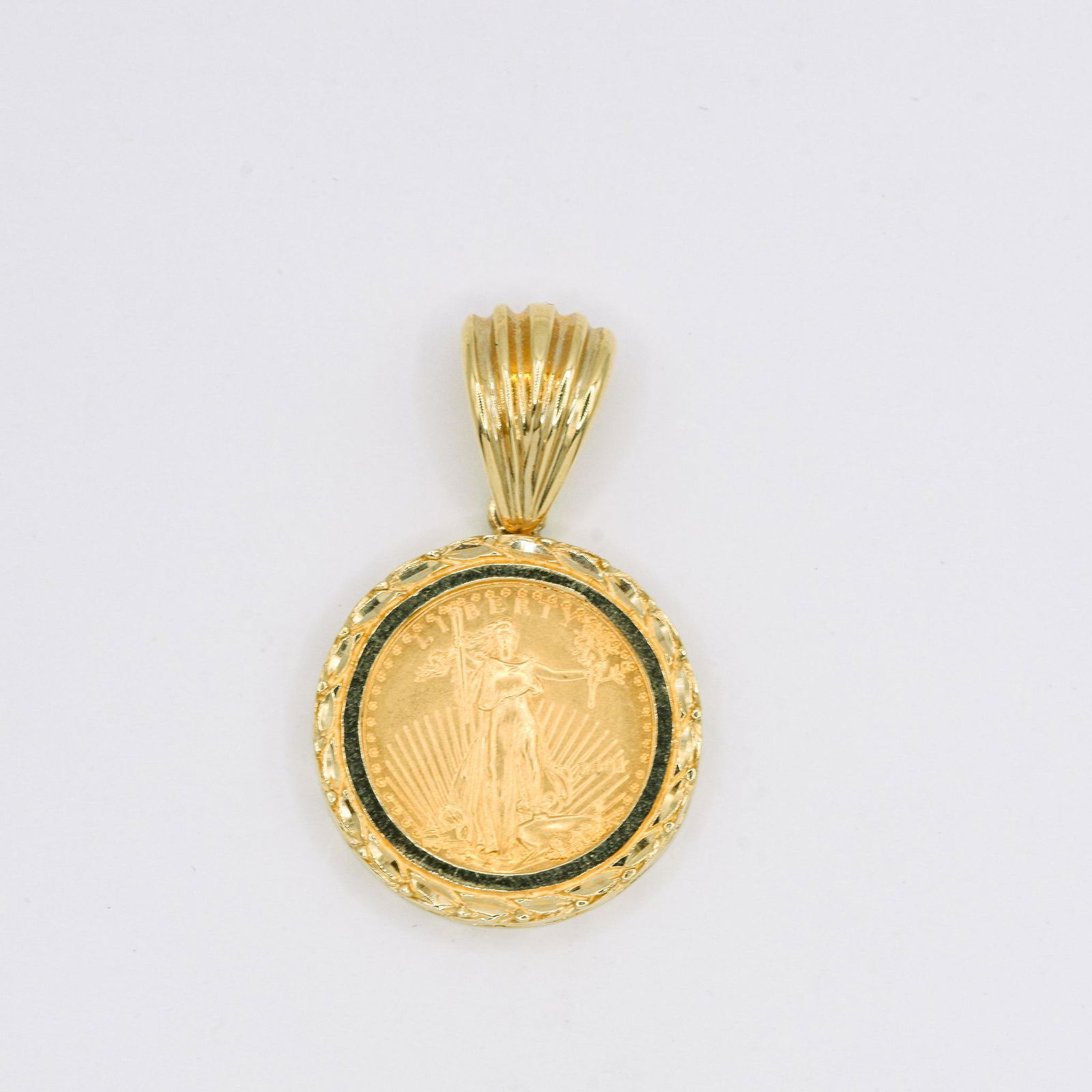 2001 American Eagle $5 Coin Pendant (1 of 2)