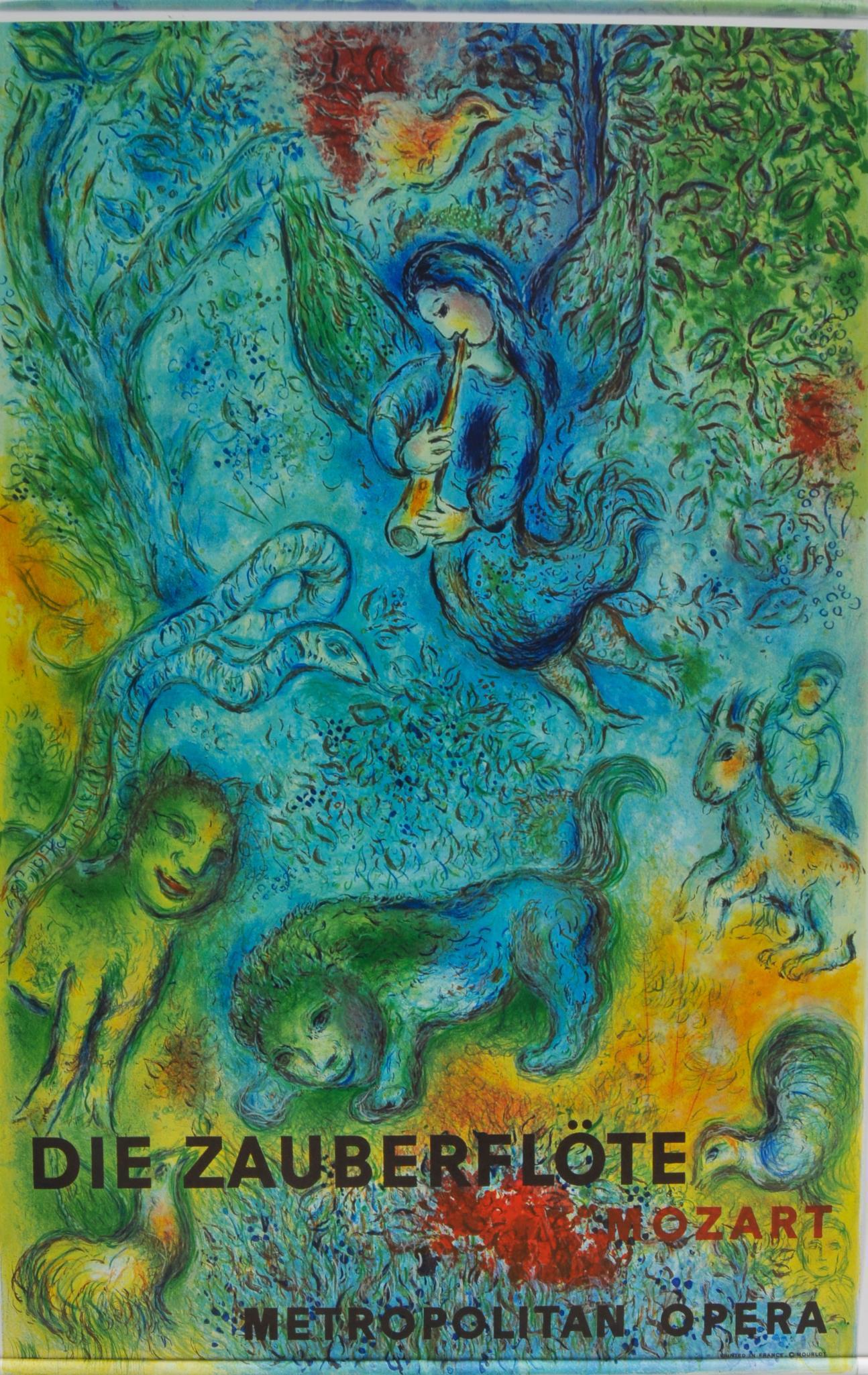 Marc Chagall Metropolitan Opera Poster. (1 of 1)