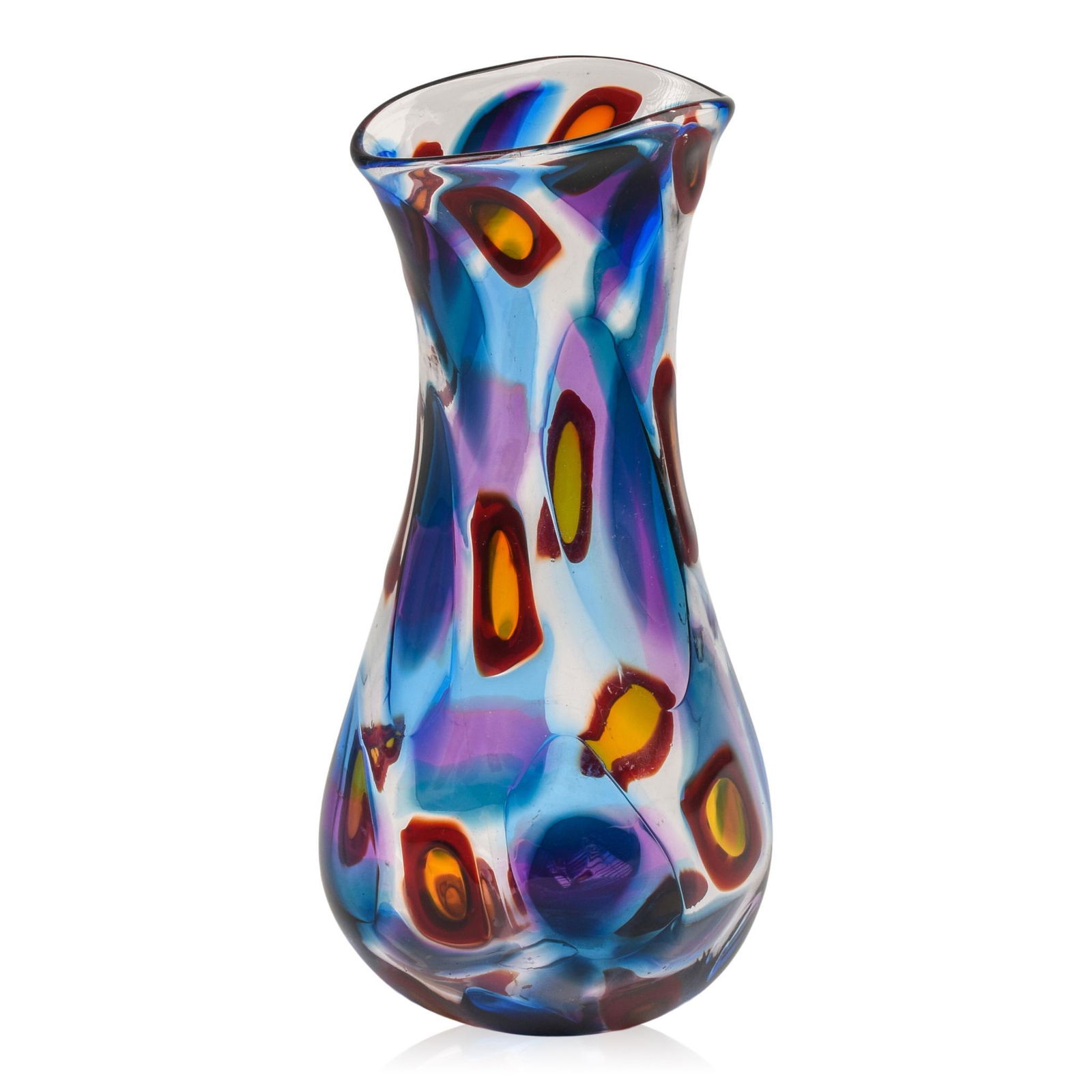 Signed Studio Glass Vase (1 of 3)