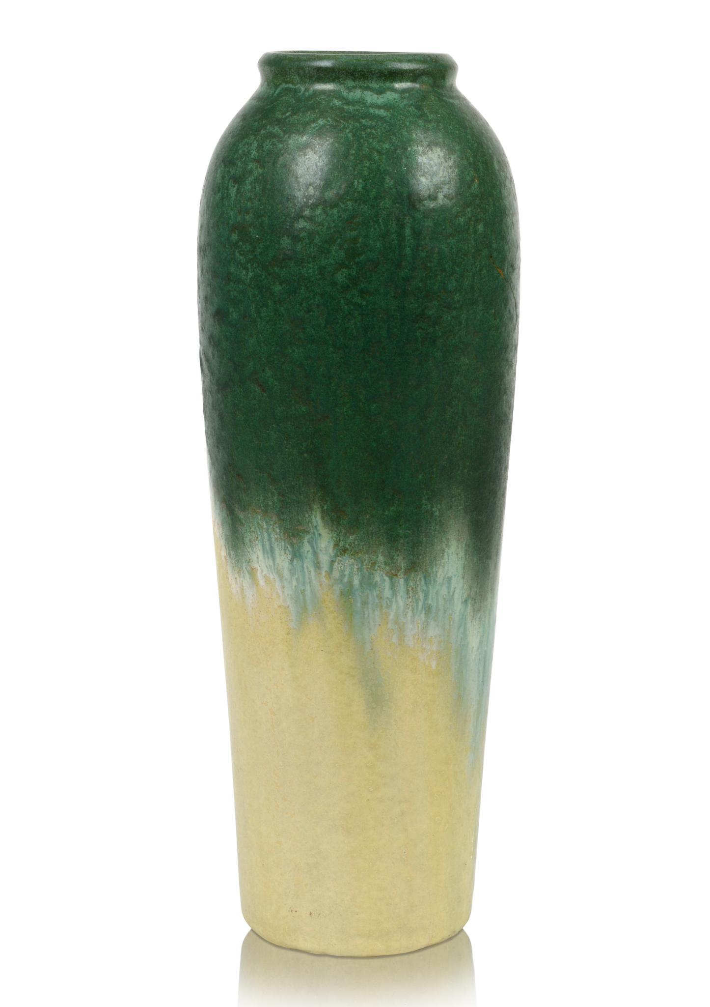 Very Large Fulper Pottery Vase. (1 of 4)