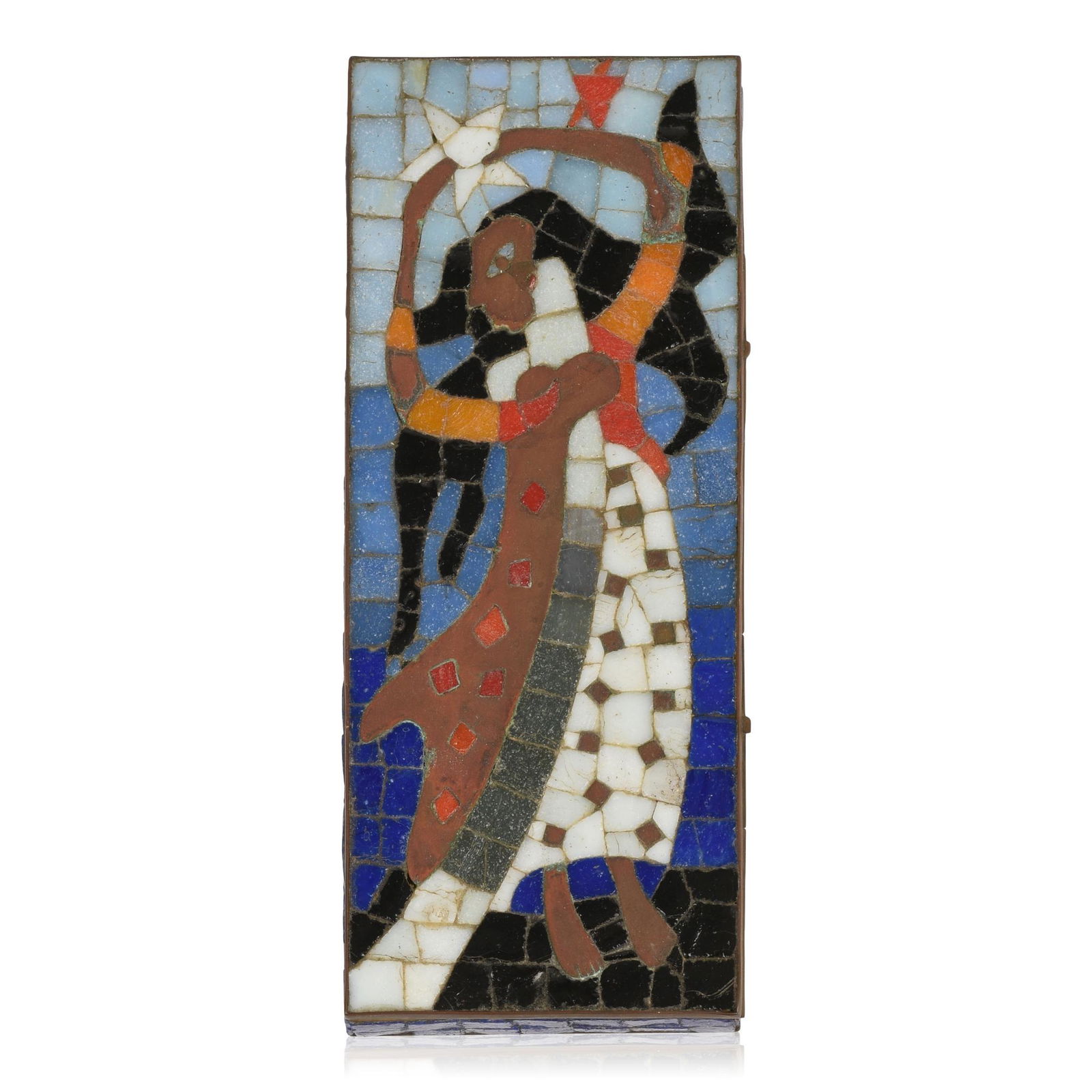 Salvador Teran Modernist Mosaic Glass Tile Box (1 of 7)