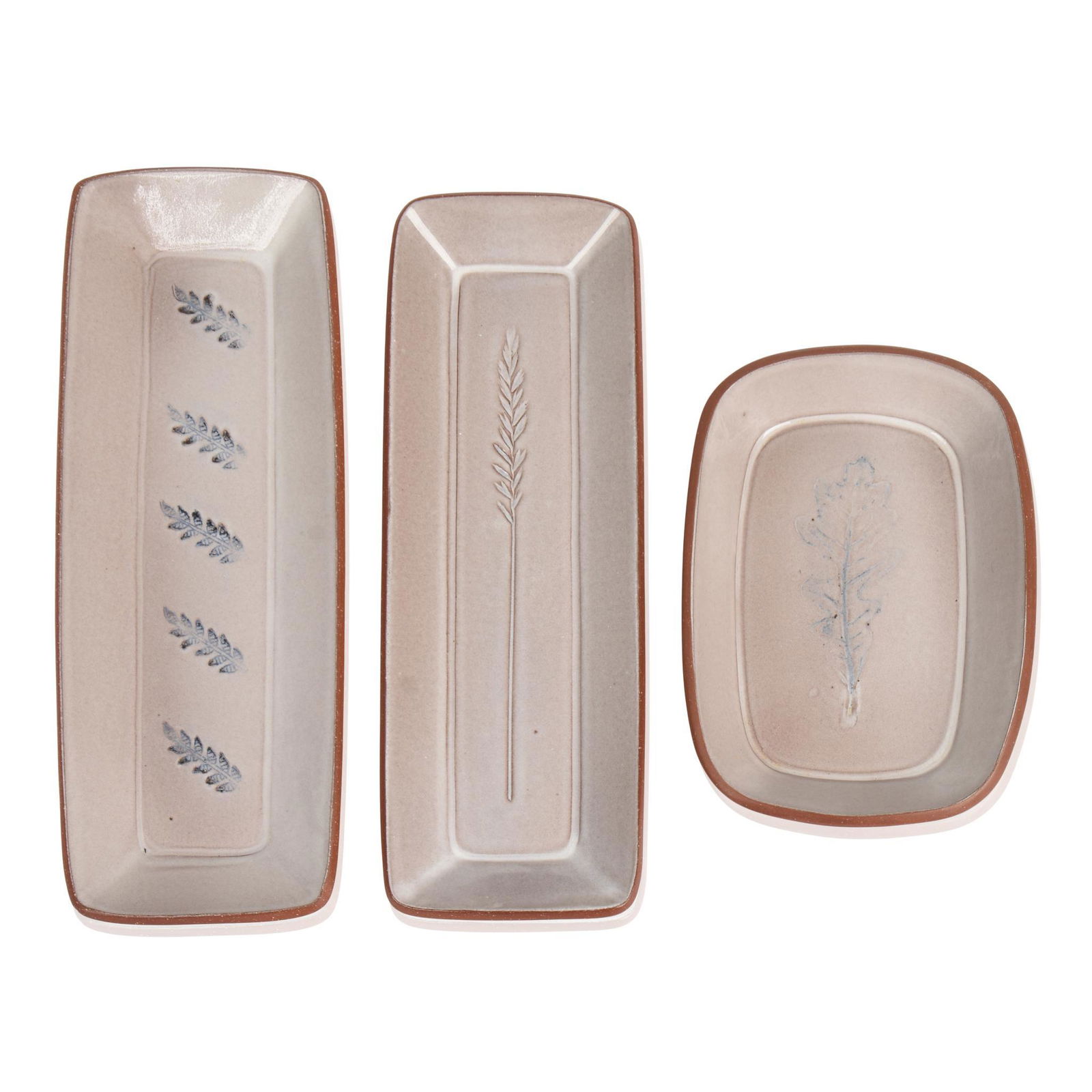 Three Pieces of Denis Vibert Studio Pottery Tablewares (1 of 3)