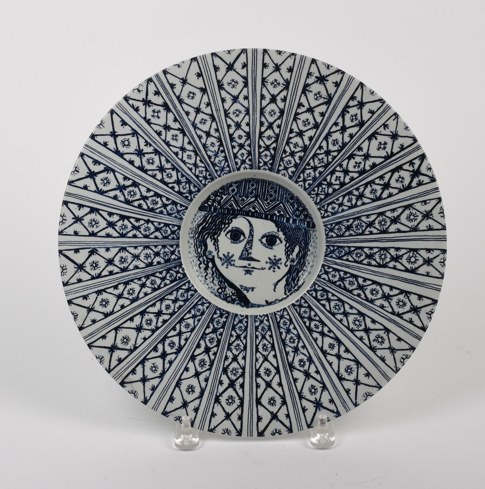 Bjorn Wiinblad for Nymolle Ceramic Plate. (1 of 2)