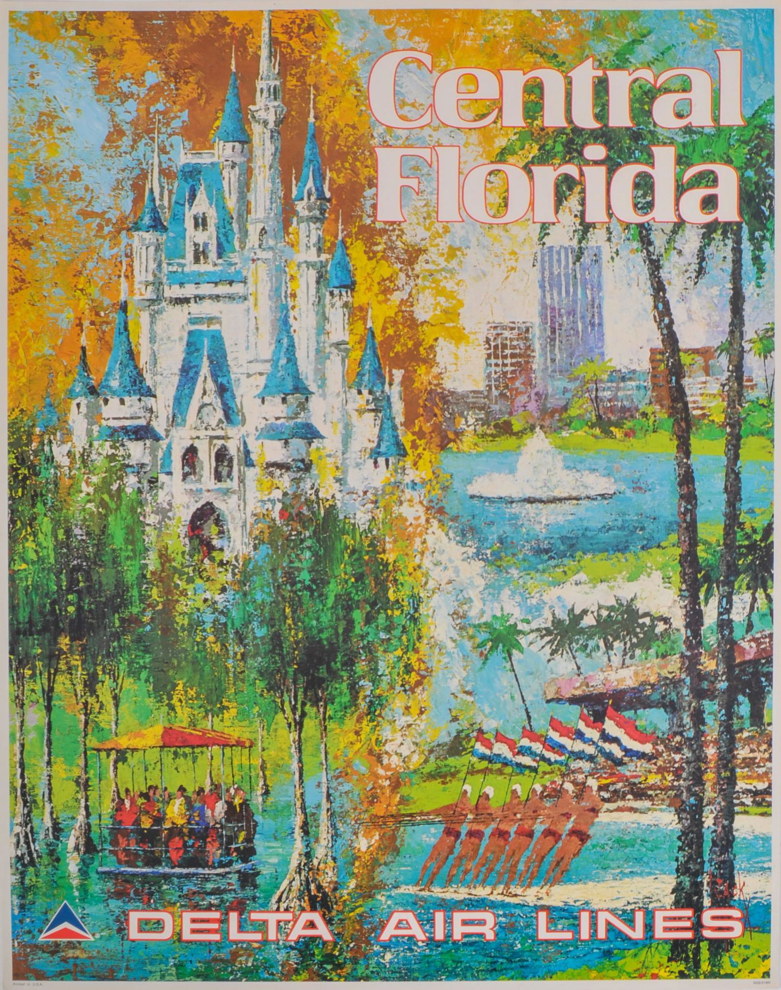 Twenty Four Delta Airlines Travel Posters. (1 of 20)