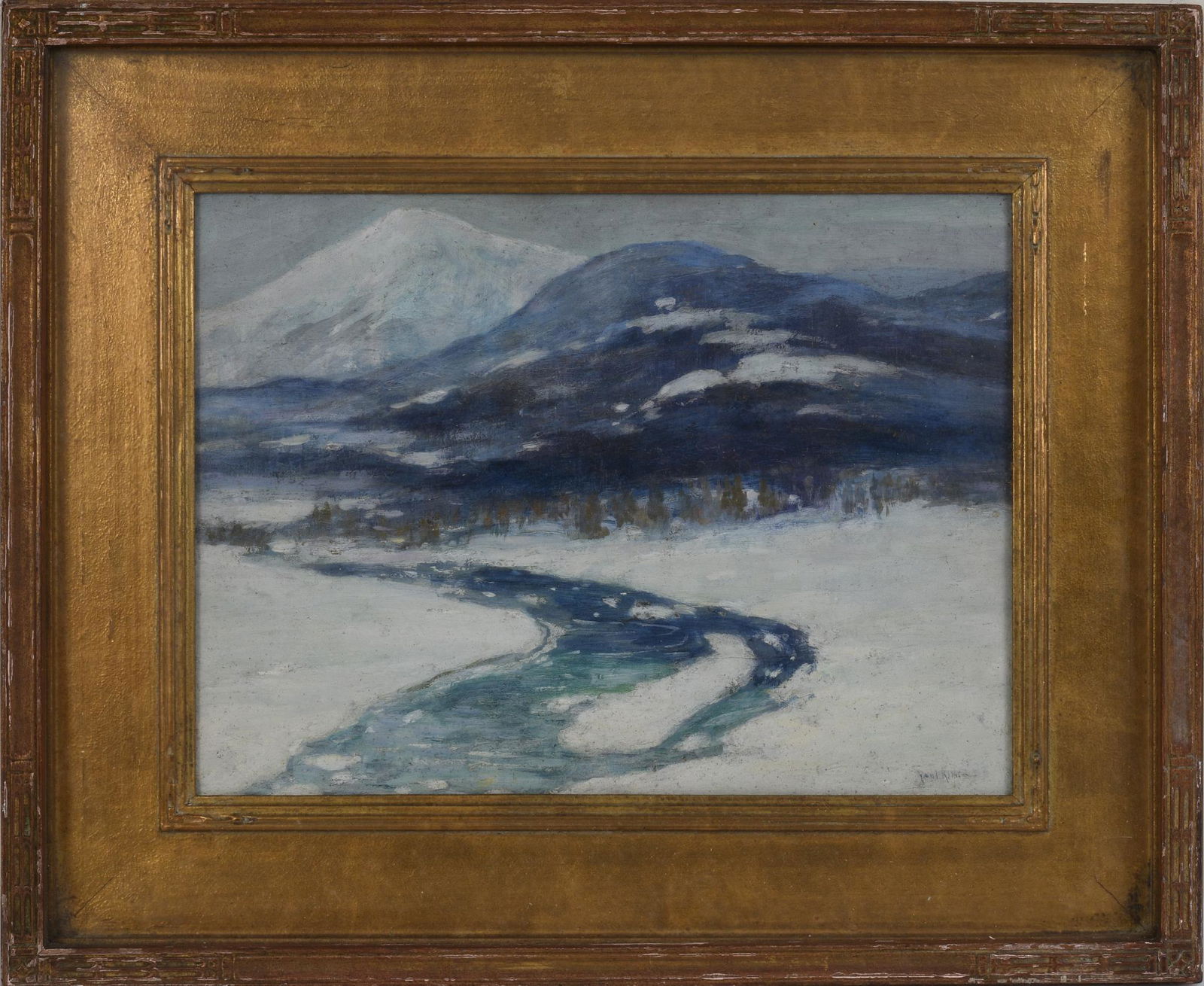 Paul Bernard King (1867 - 1947). Whiteface, Lake Placid. (1 of 3)