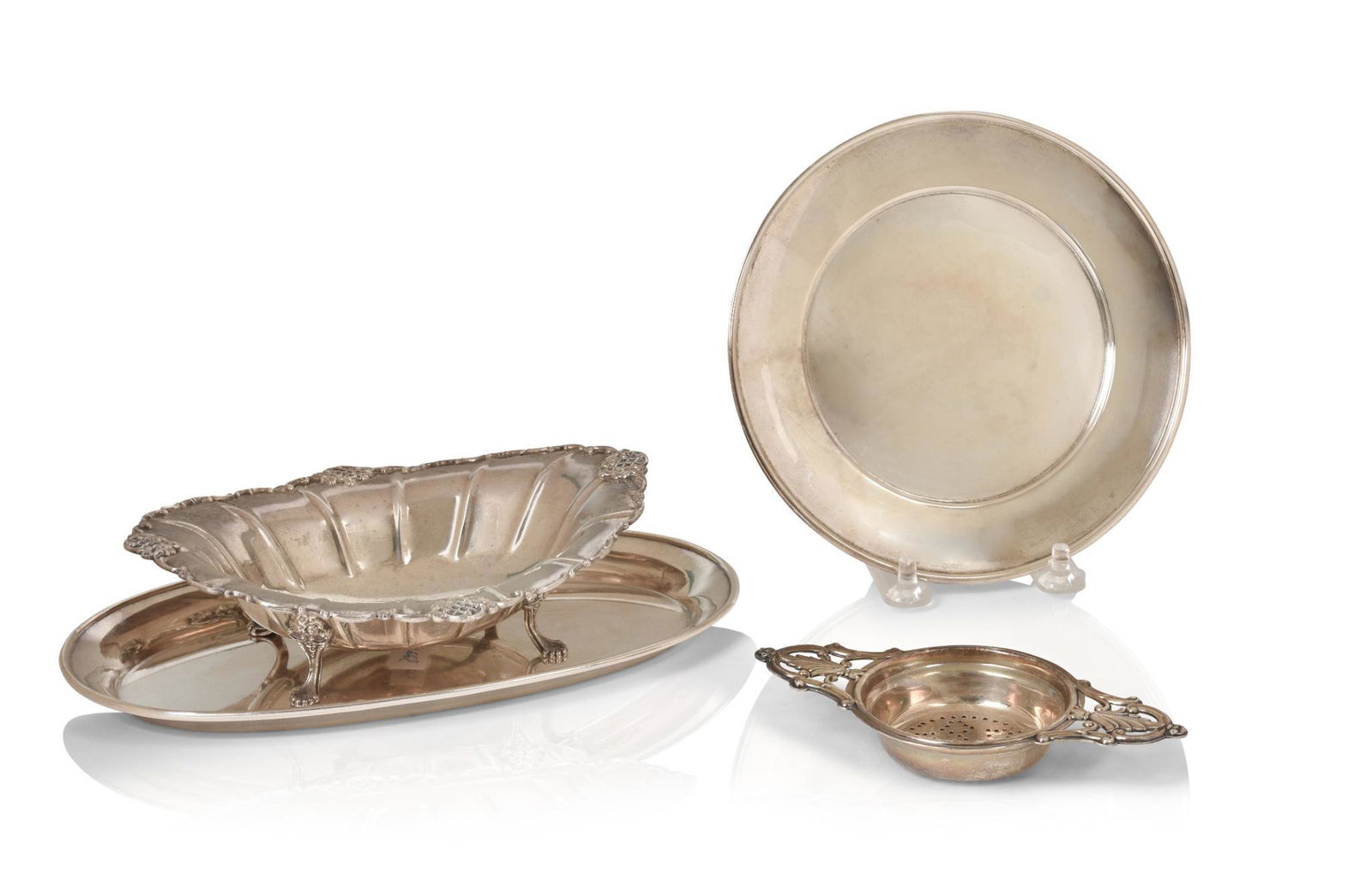 Four Sterling Silver Pieces. (1 of 6)