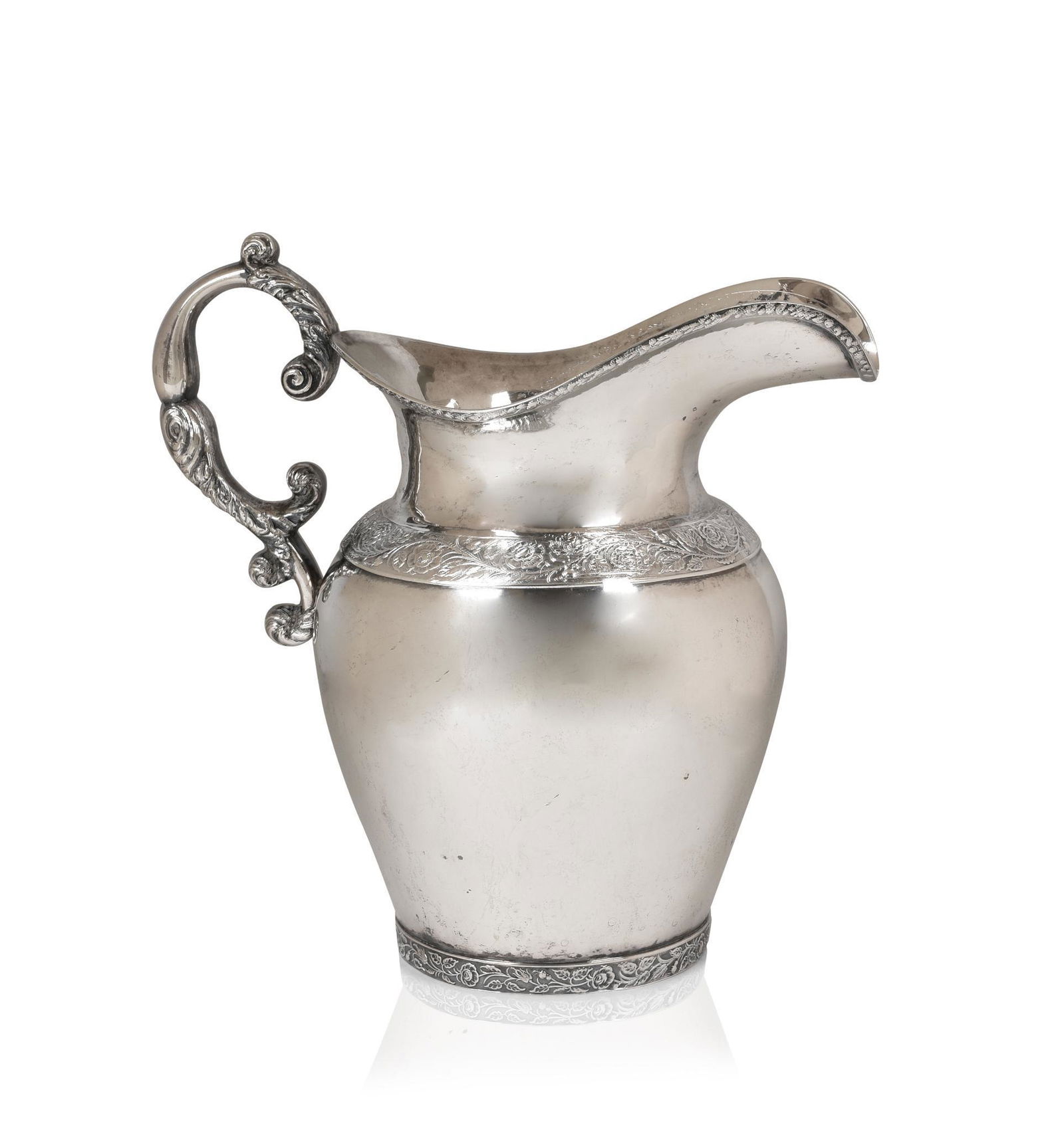Garrett Eoff Coin Silver Pitcher. (1 of 5)