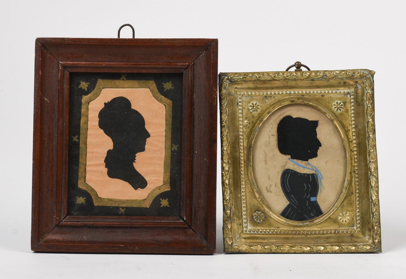 Two Nineteenth Century Silhouette Portraits. (1 of 2)