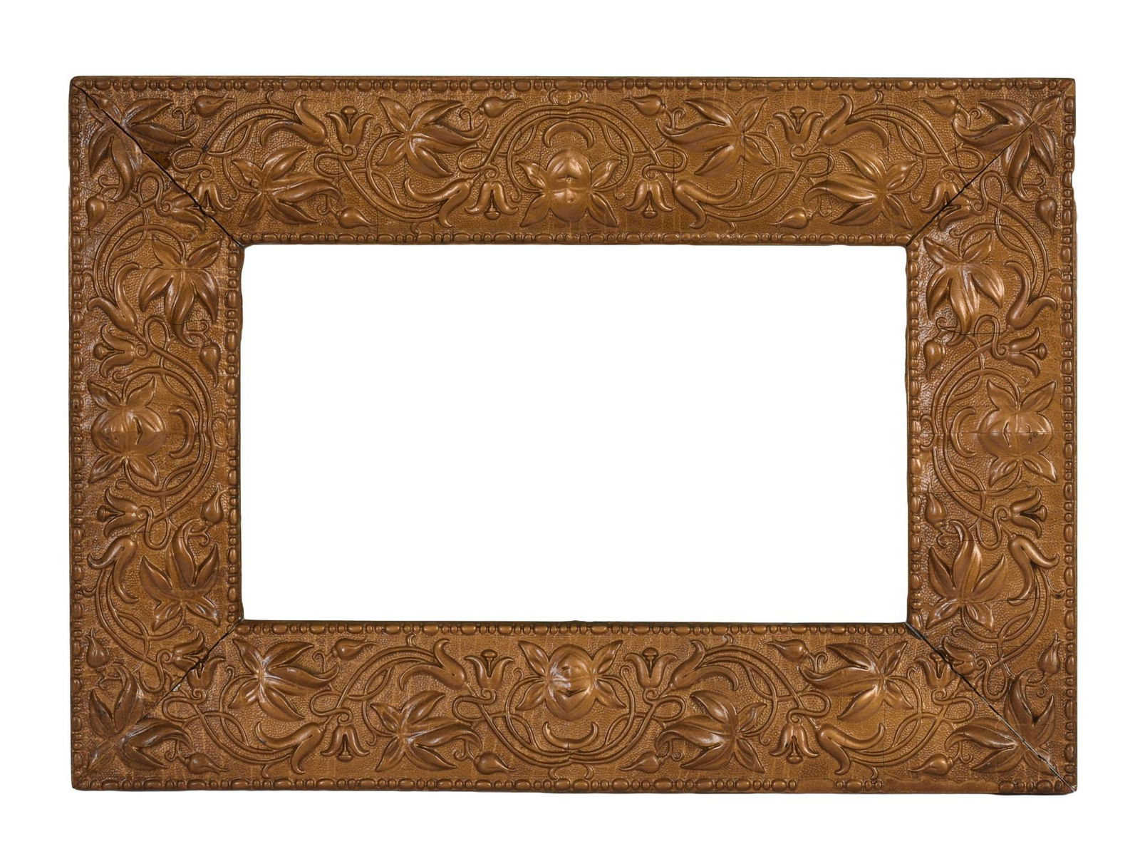 Early 20th Century Art Deco Gilt Frame. (1 of 2)