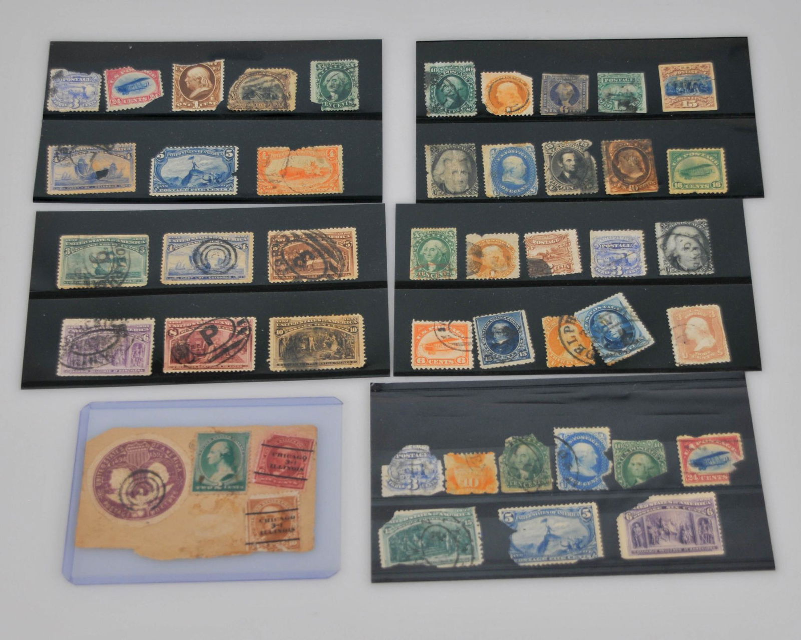 EARLY MIX US STAMP LOT (1 of 5)