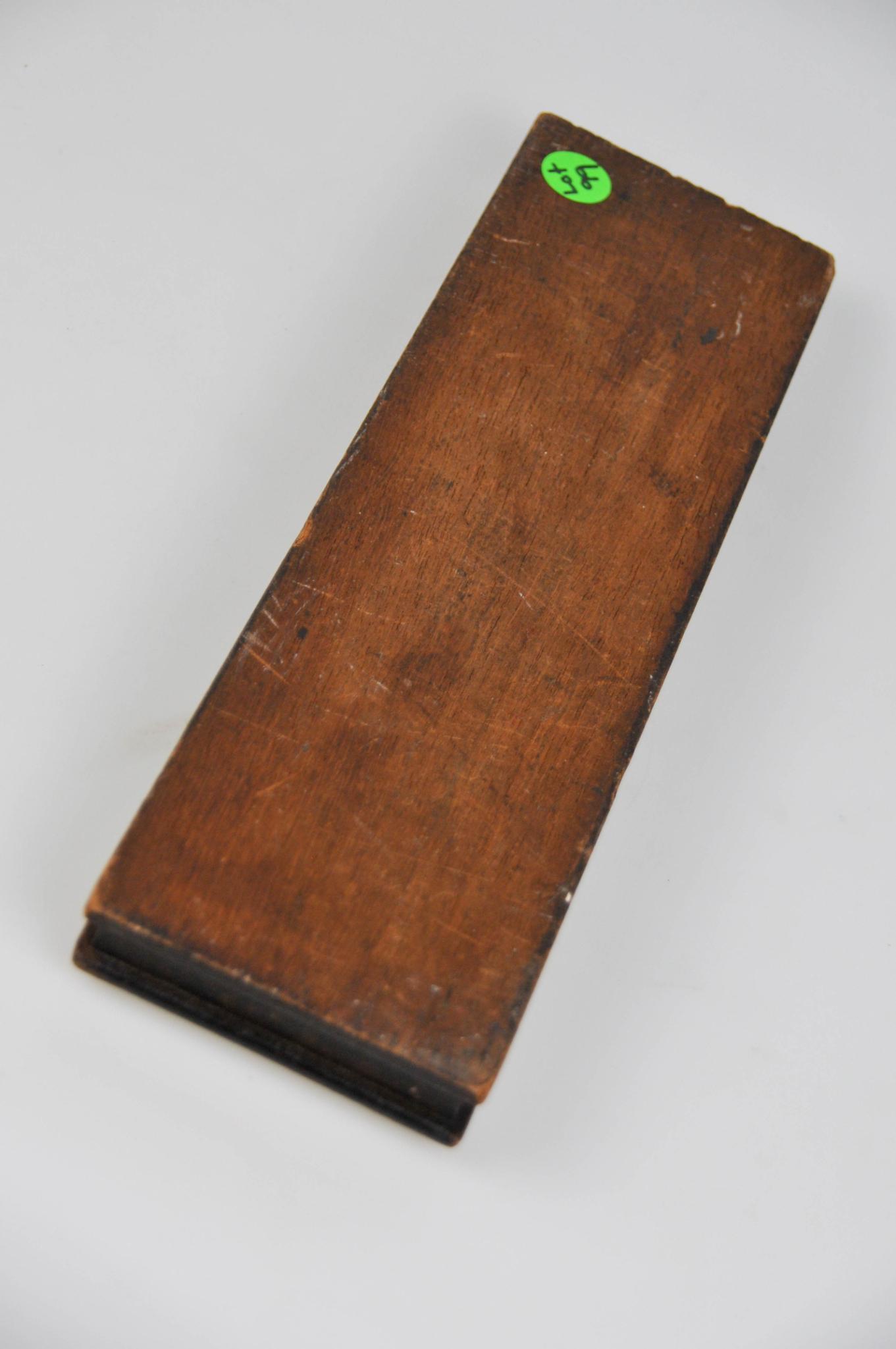 ANTIQUE SOUTH BERWICK MAINE OLIVE BRANCH LODGE 28 ODD FELLOWS CRIBBAGE BOARD (1 of 3)