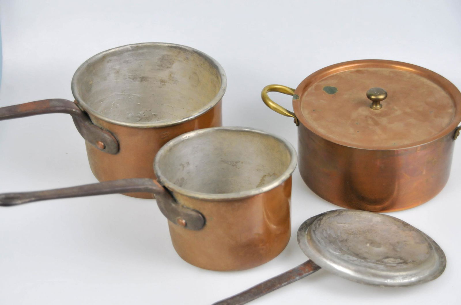 2 D.H. & M CO NY COPPER POT SET W OTHER (1 of 9)