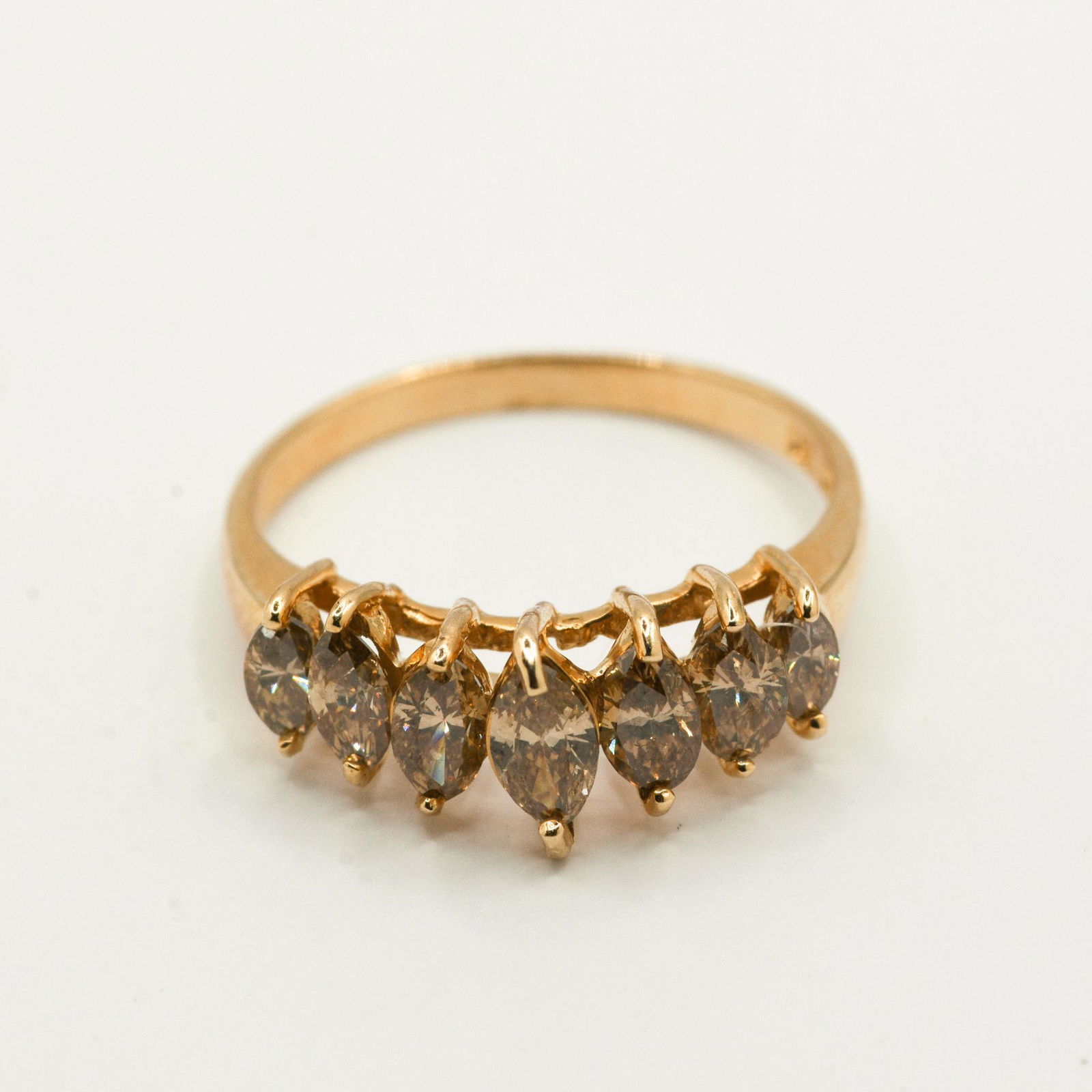 14K Champagne Diamond Ring (1 of 1)