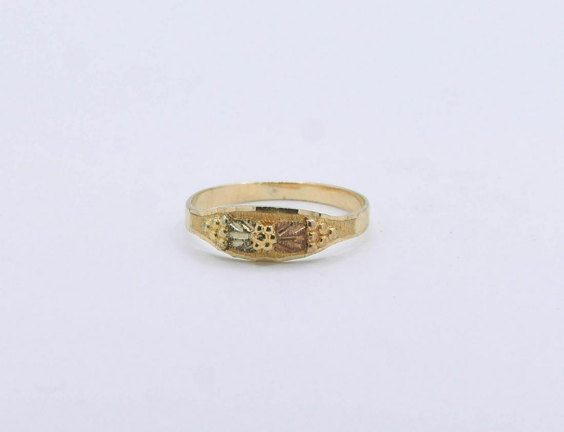 10K Tri-Color Gold Ring (1 of 1)