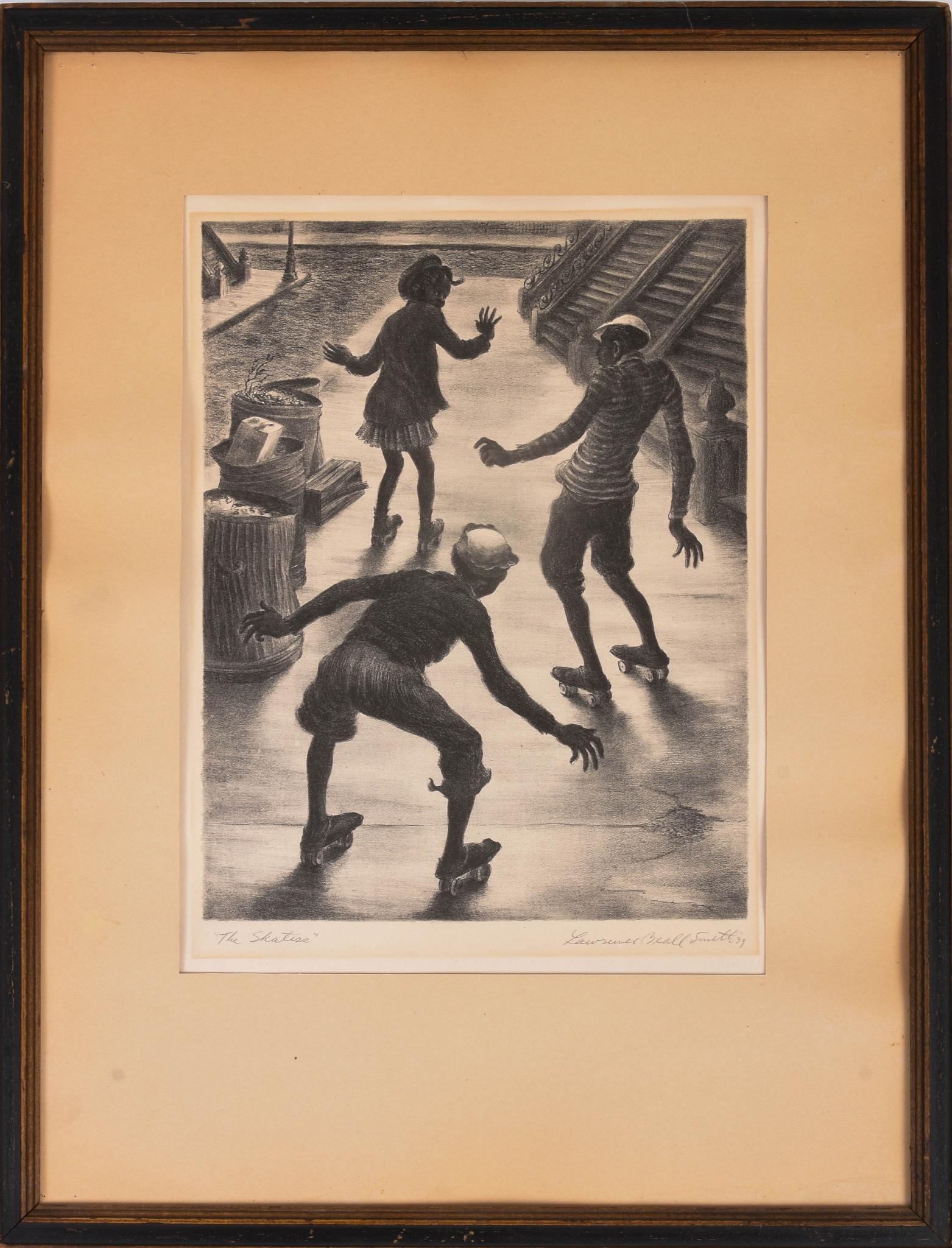 Lawrence Beall Smith. The Skaters (1 of 2)
