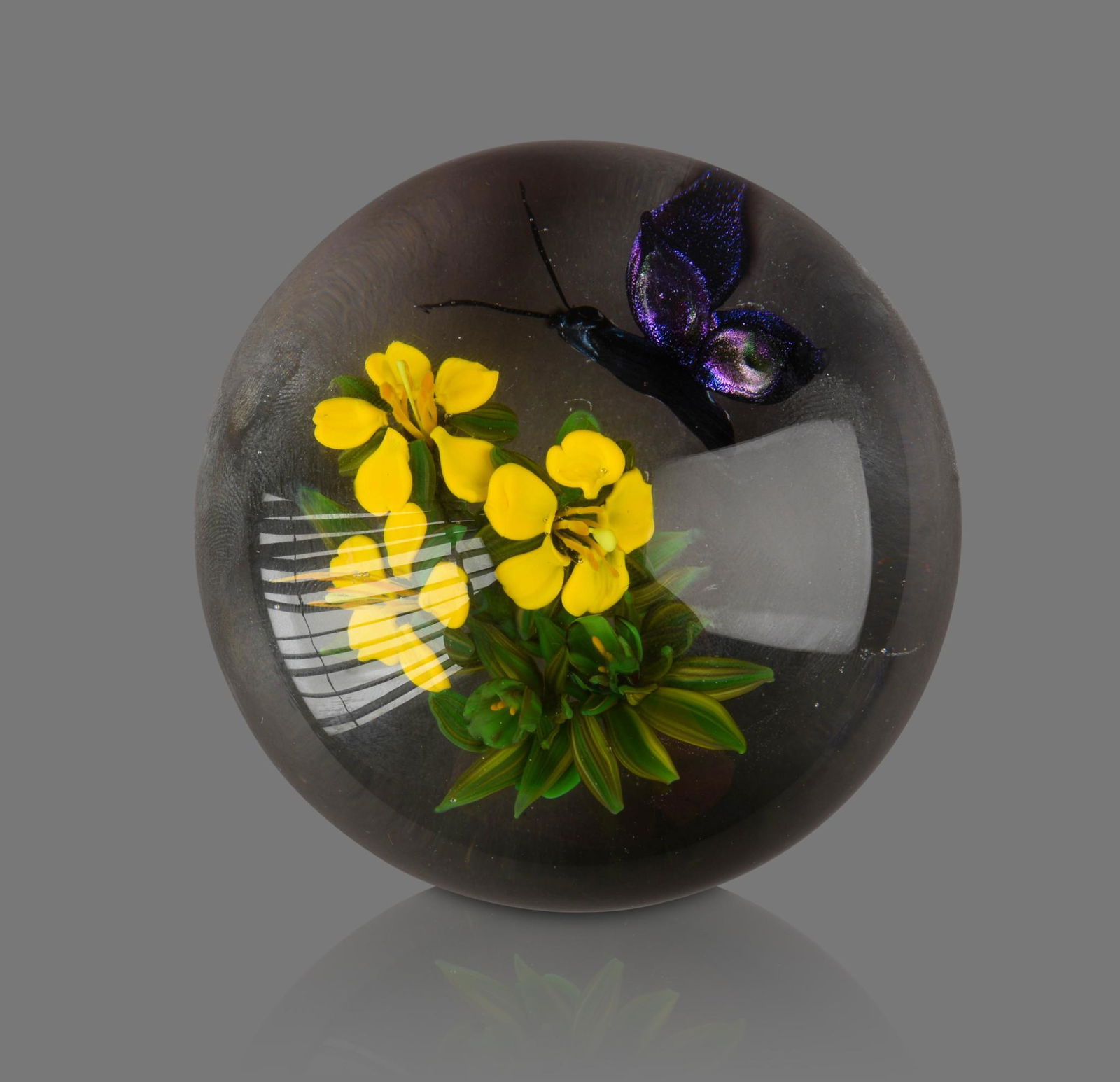 Melissa Ayotte Glass Paperweight. (1 of 2)