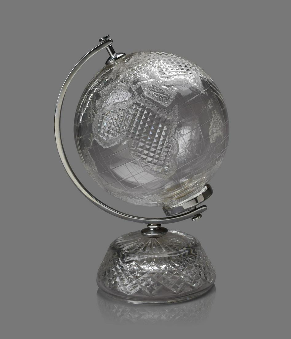 Waterford Crystal Globe. (1 of 3)