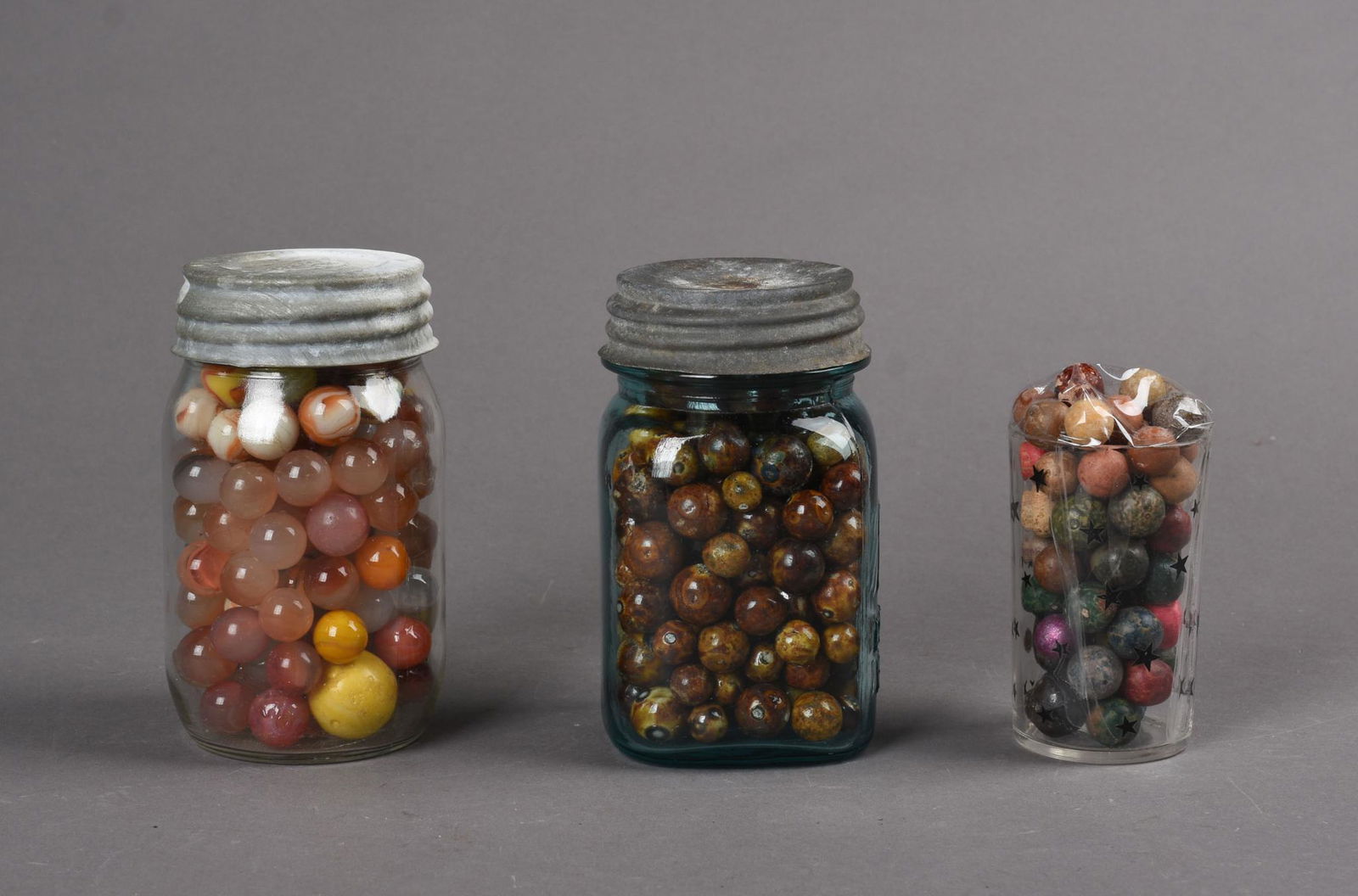 Three Jars of Marbles. (1 of 3)