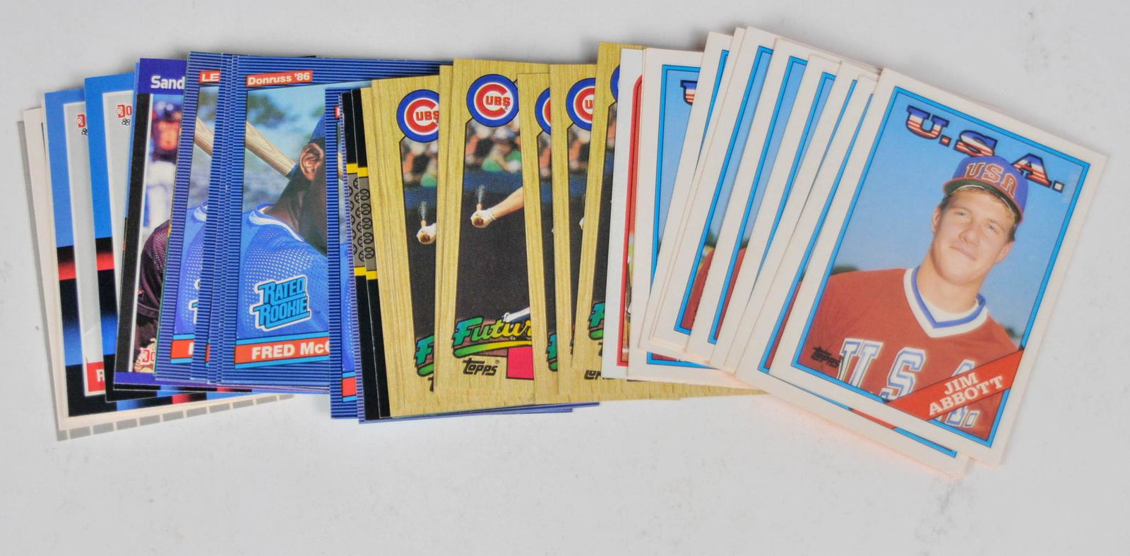 46 Key Player Rookie Baseball Cards. (1 of 1)