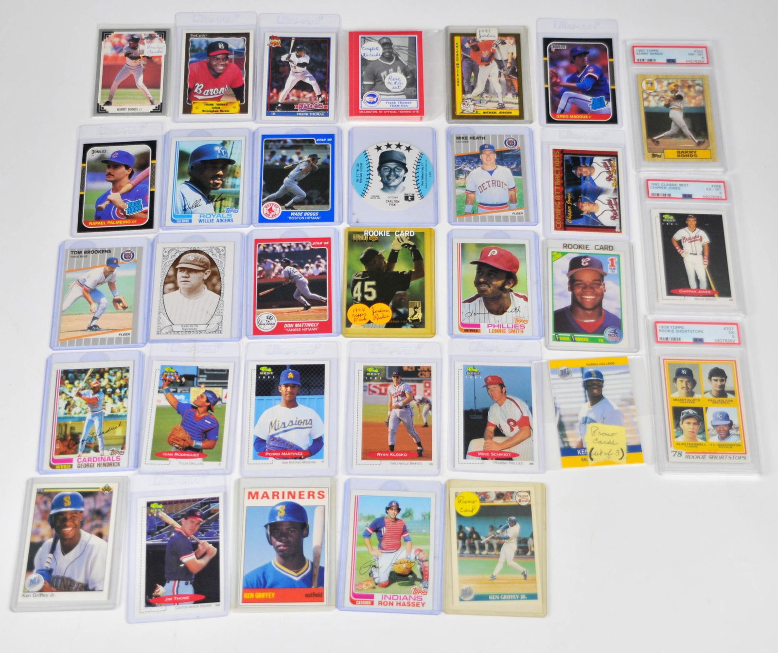 Collection of Baseball Cards. (1 of 2)