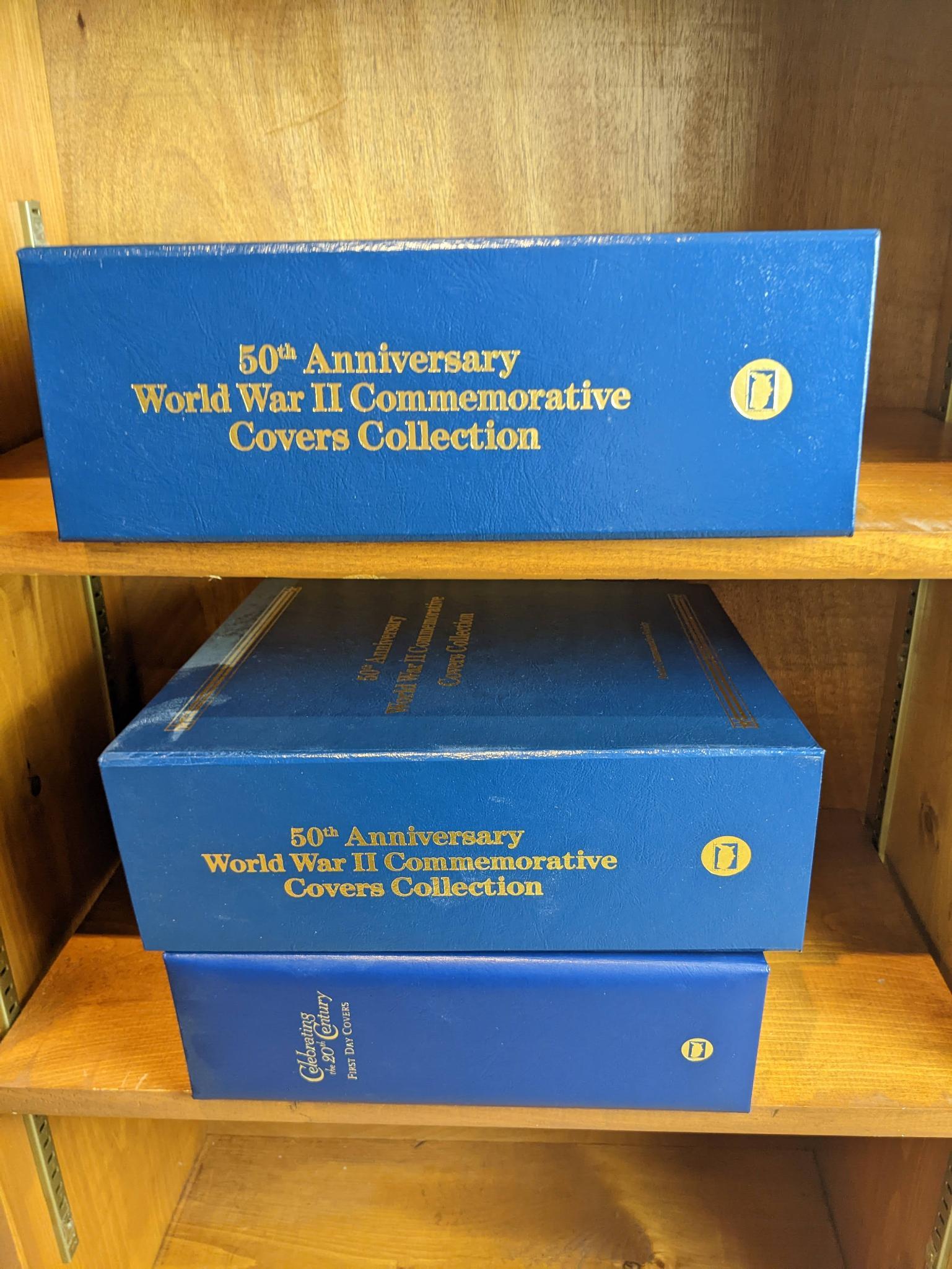 Three Binders of Commemorative Covers. (1 of 1)