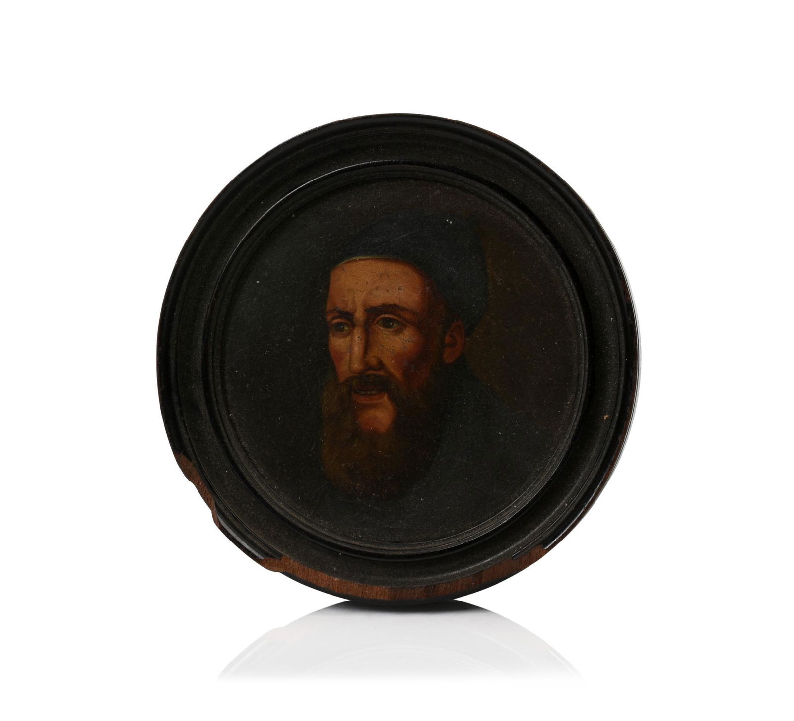 Old Master Style Portrait Miniature. (1 of 2)