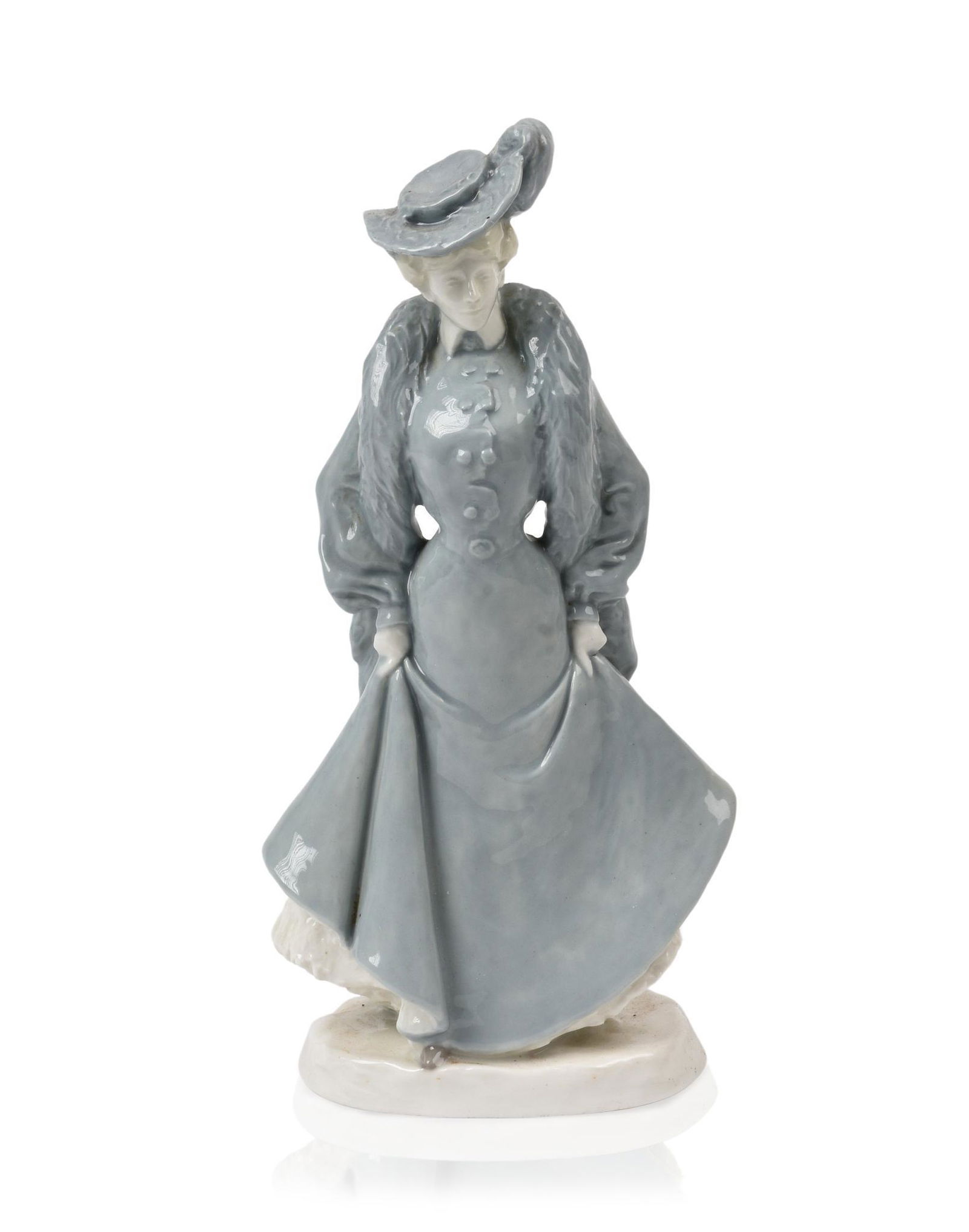 Alfred Louis Jungbluth Art Nouveau Porcelain Sculpture. (1 of 5)