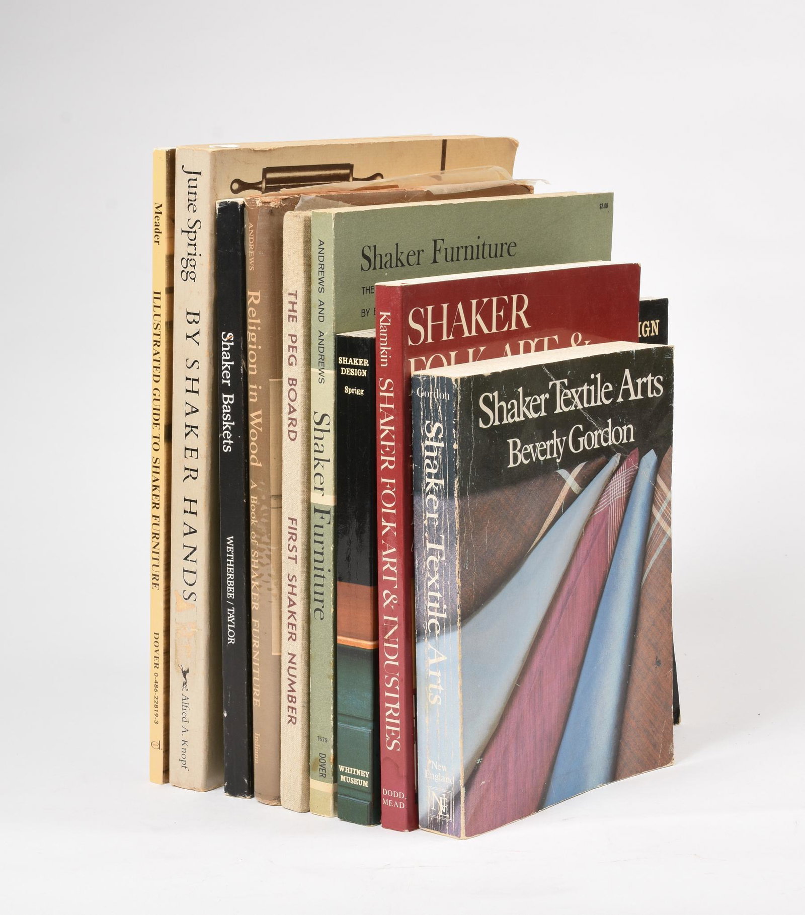 Books 0n Shaker Design & Furniture - Nine (1 of 1)