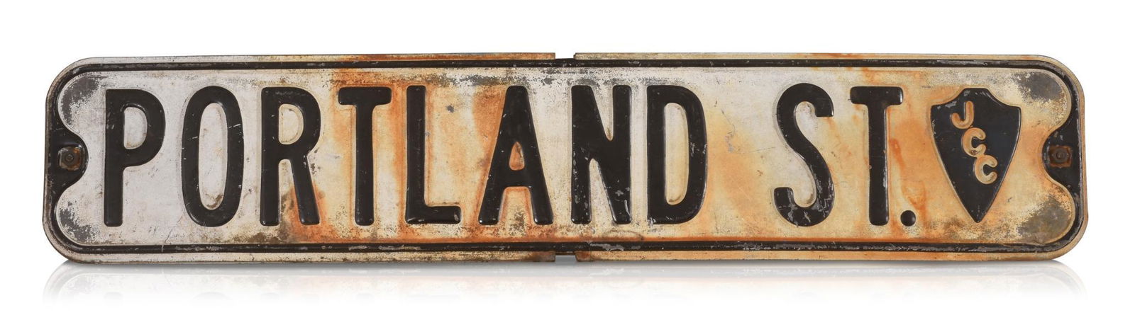 Vintage Two Sided Portland Street Sign. (1 of 2)
