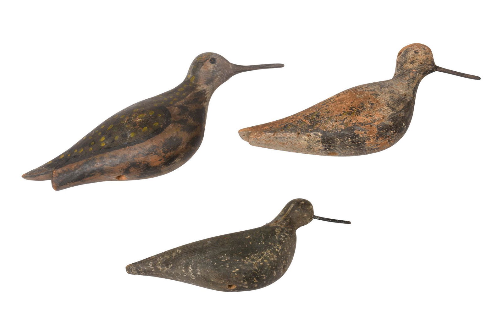 Three Shorebird Decoys (1 of 2)