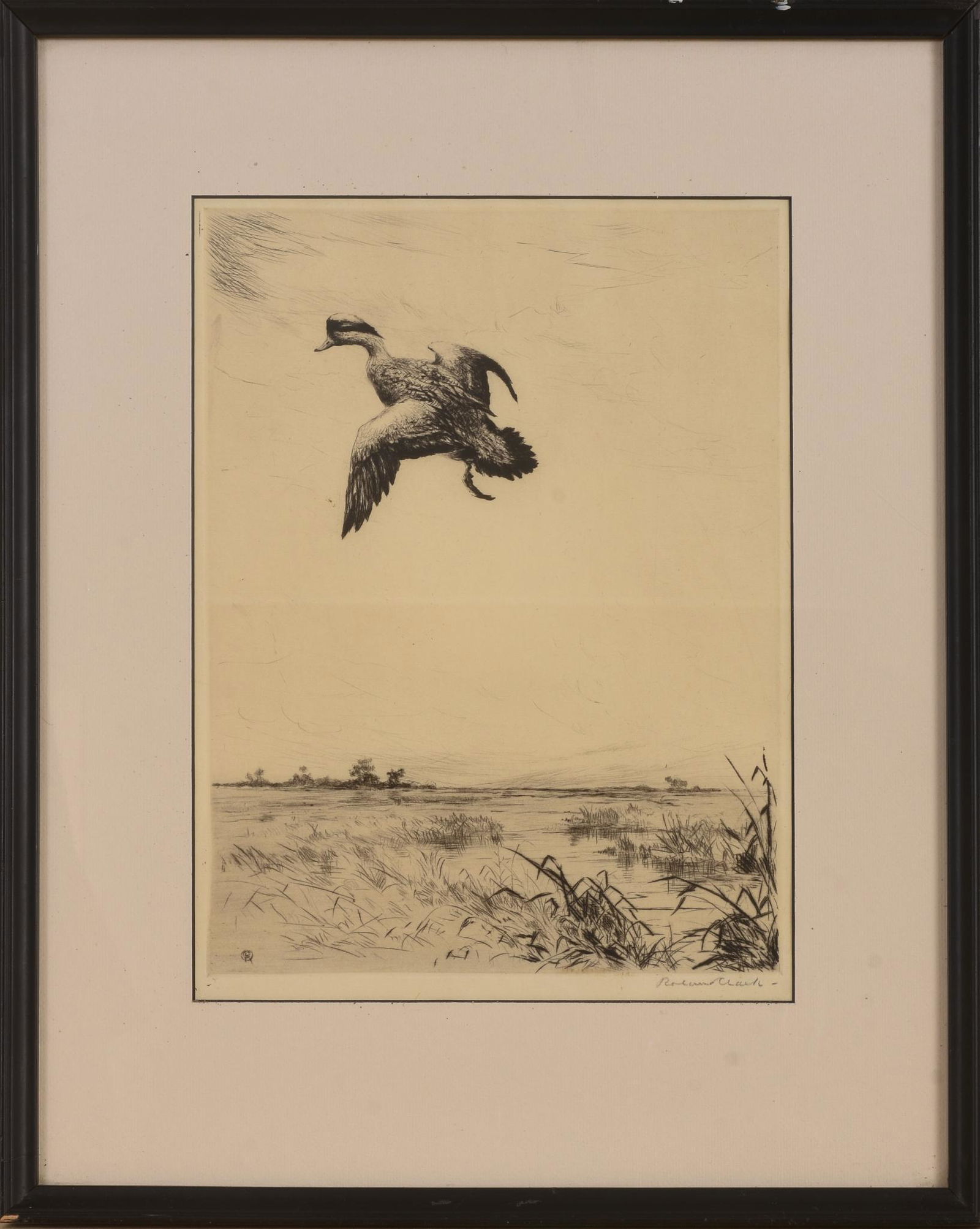 Roland Clark Etching, (American, 1874-1957). (1 of 4)