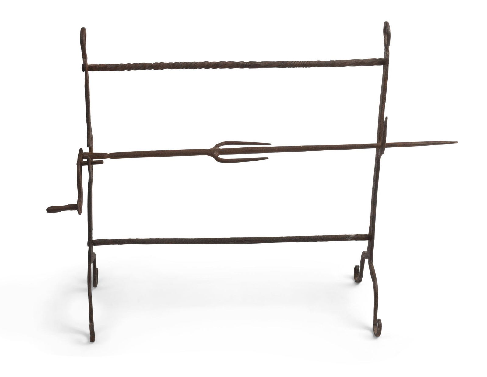 Wrought Iron Spit. (1 of 2)