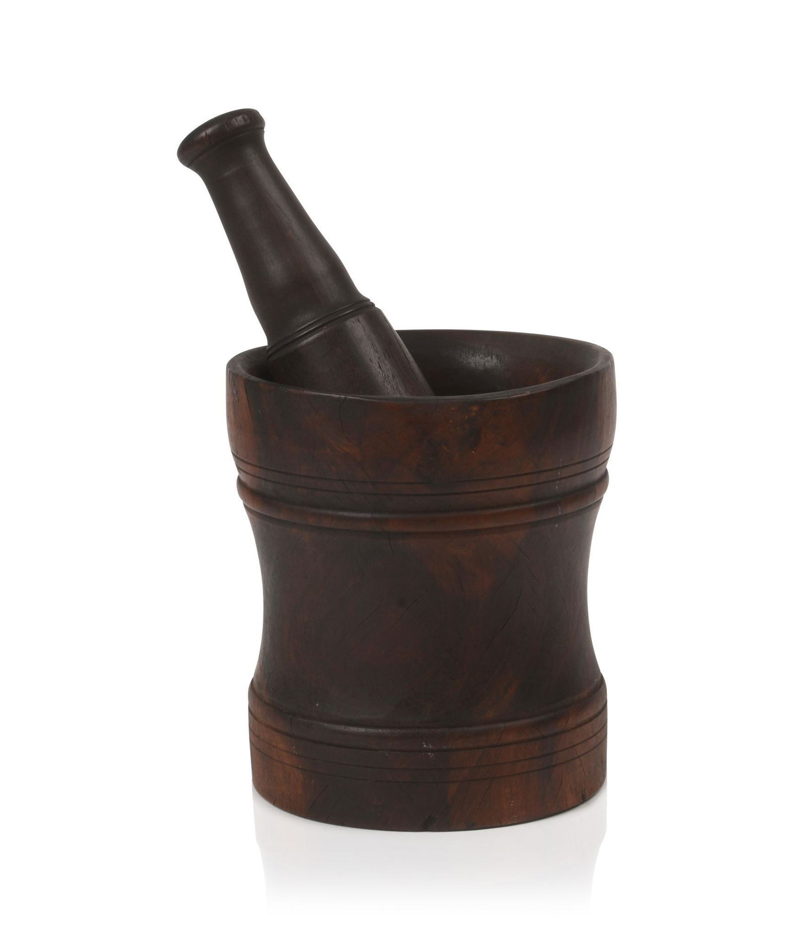 Lignum Vitae Mortar & Pestle. (1 of 4)