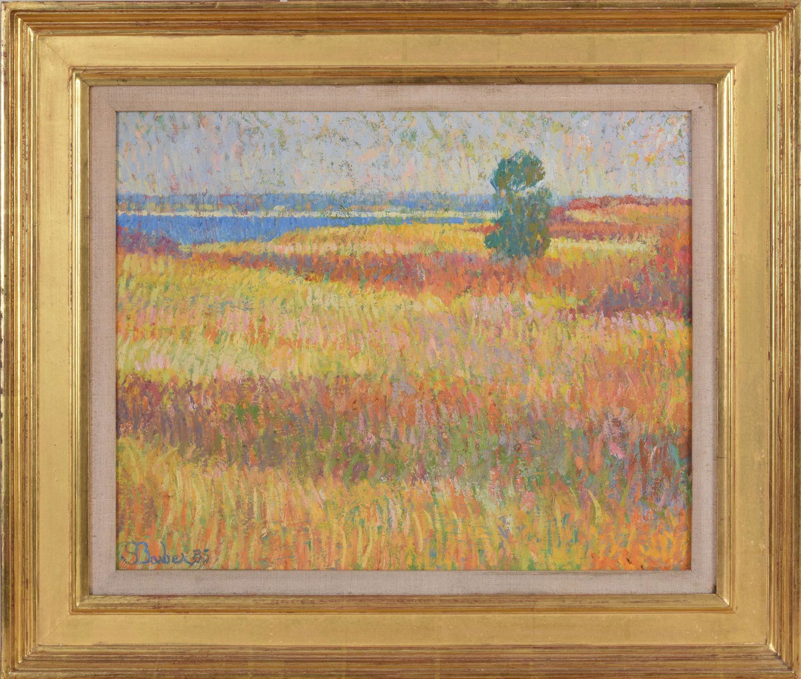 Sam (Samir) Barber (Born 1943). Impressionist Landscape. (1 of 3)