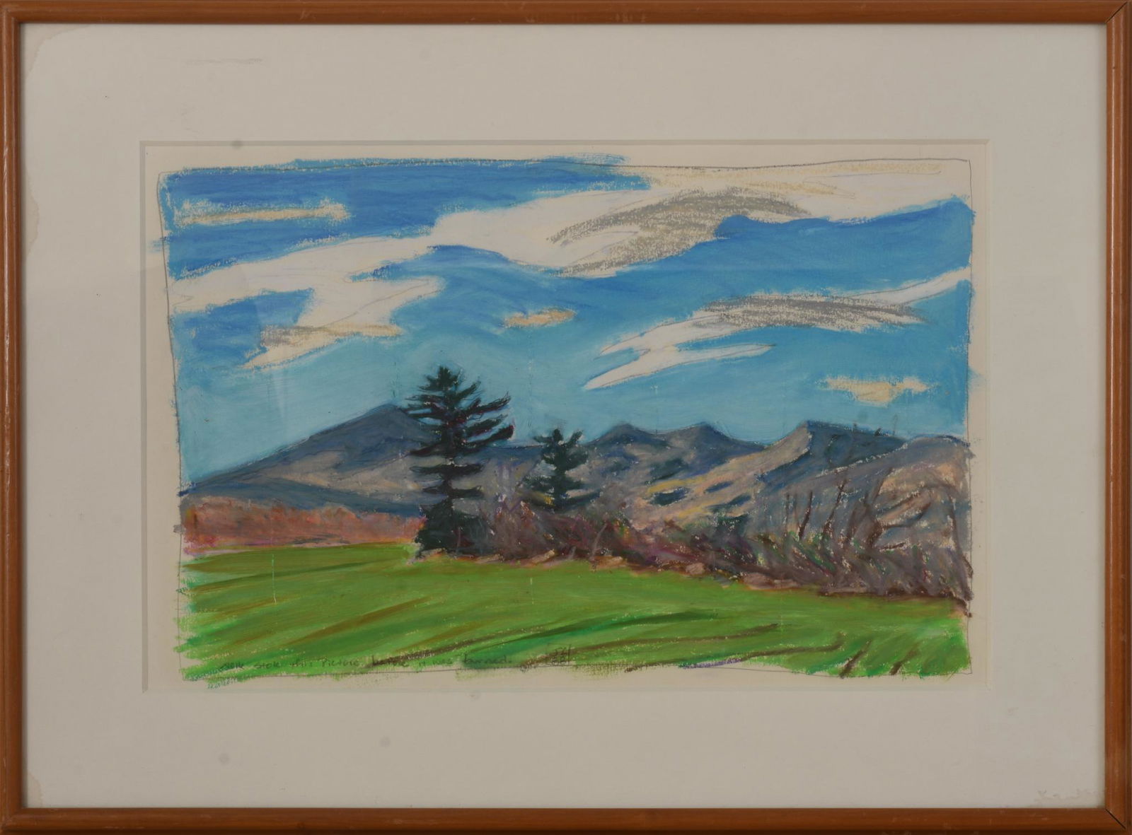 John Louis Laurent (1921 - 2005). Watercolor Landscape. (1 of 3)