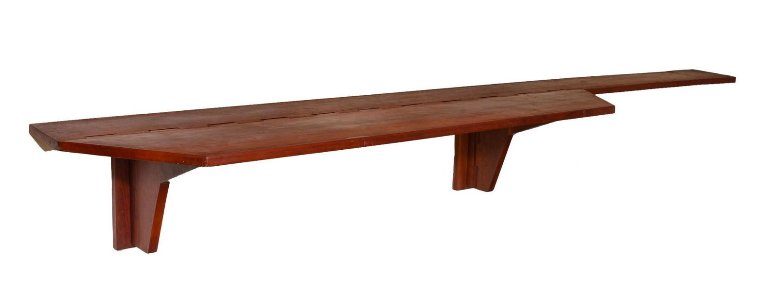Mid-Century American Craft Drop Leaf Shelf. (1 of 1)