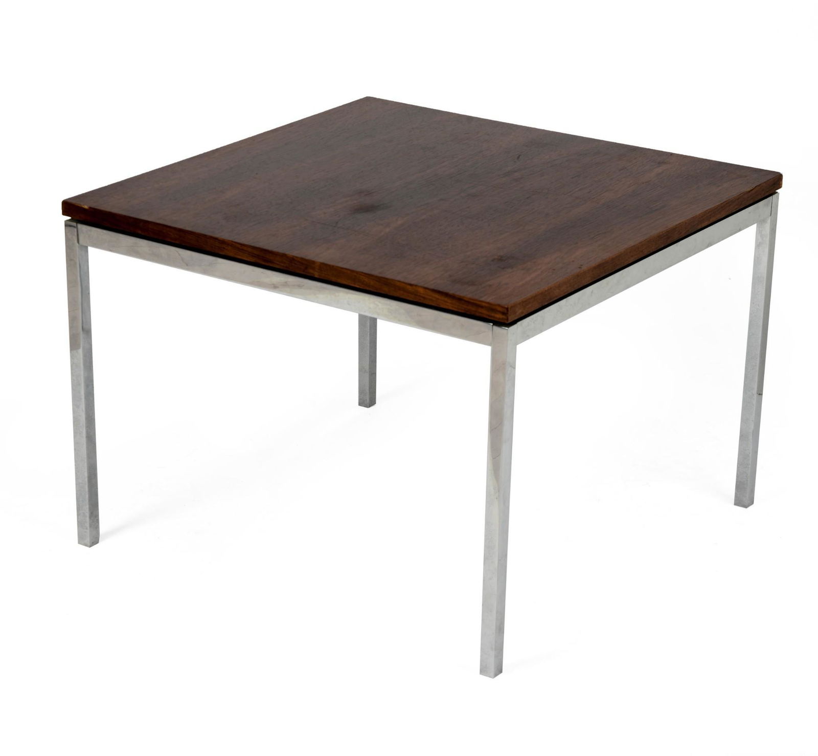 Florence Knoll Rosewood and Chrome Coffee Table for Knoll (1 of 3)