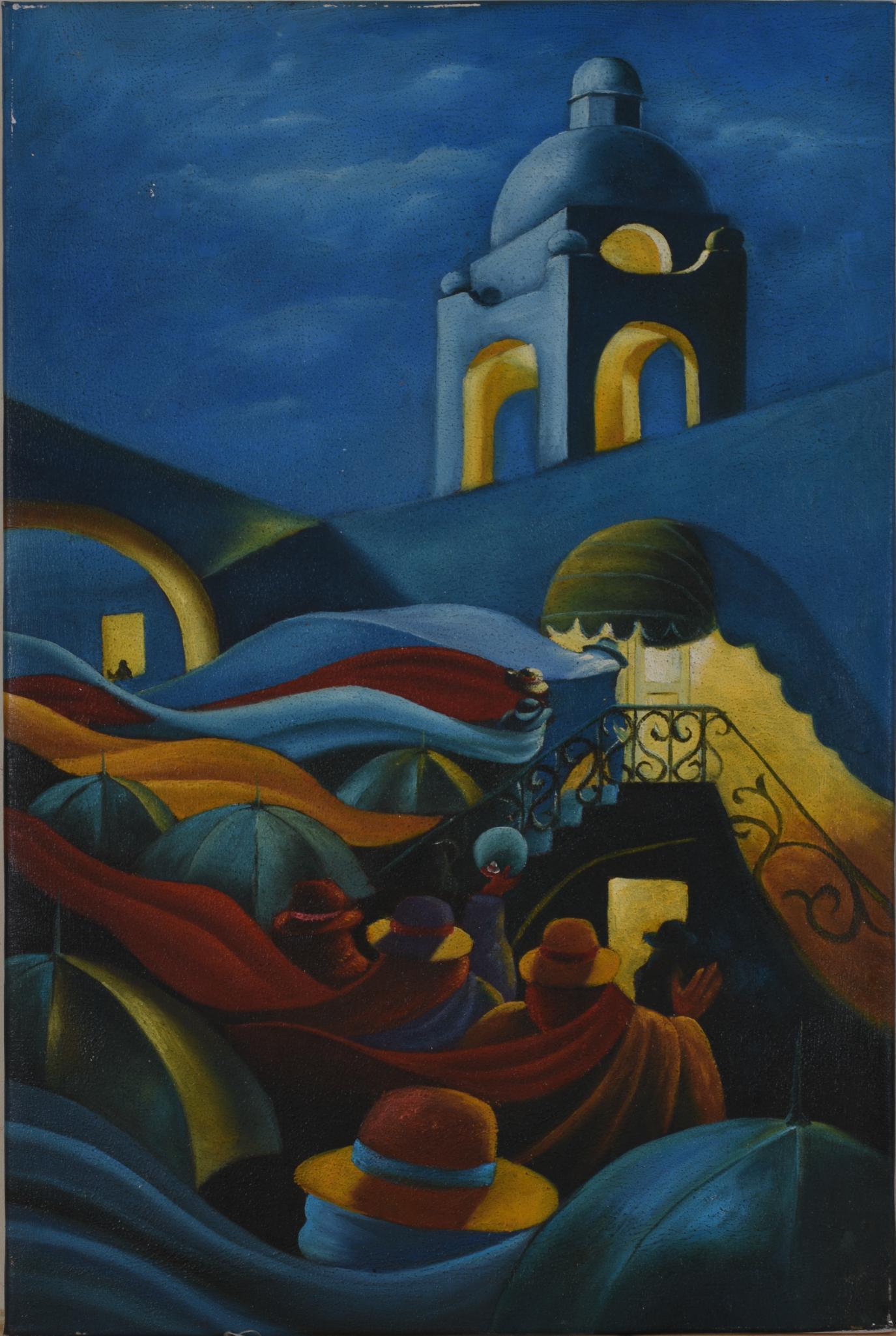 Victor J. Ostrovsky (Born 1949). Entering the Temple. (1 of 2)