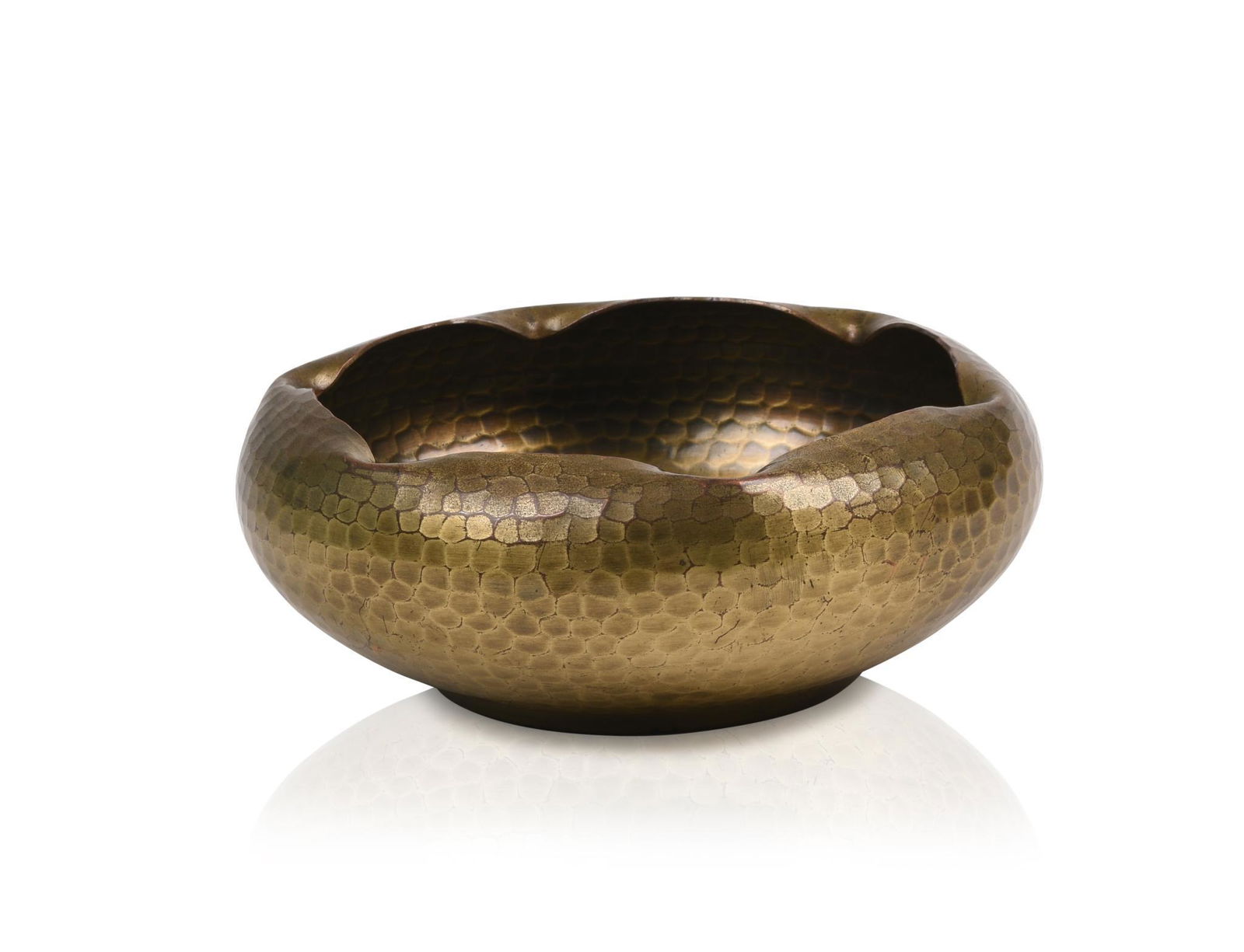Roycroft Hammered Copper Bowl. (1 of 4)