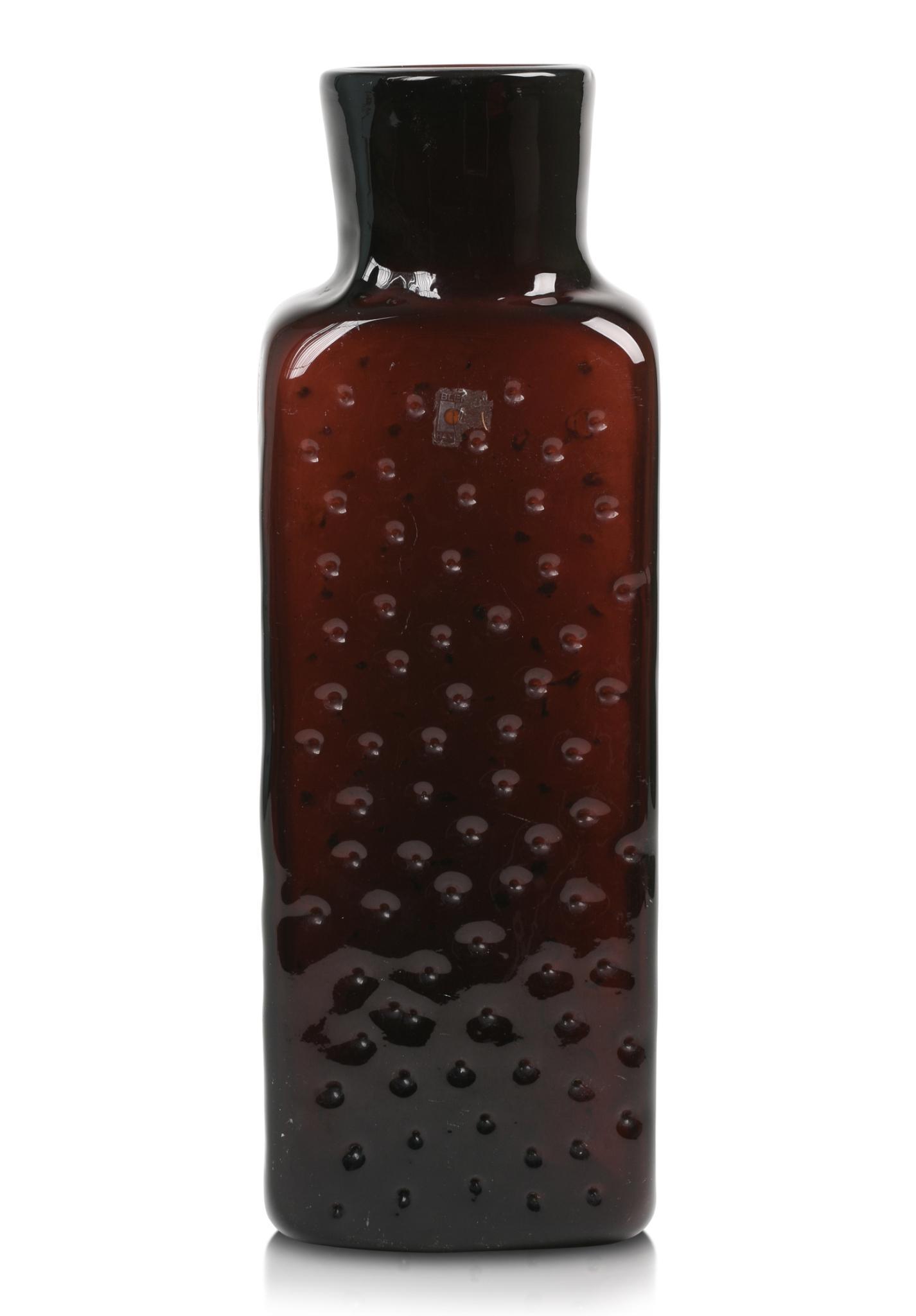 Large Blenko Amethyst Glass Vase. (1 of 4)