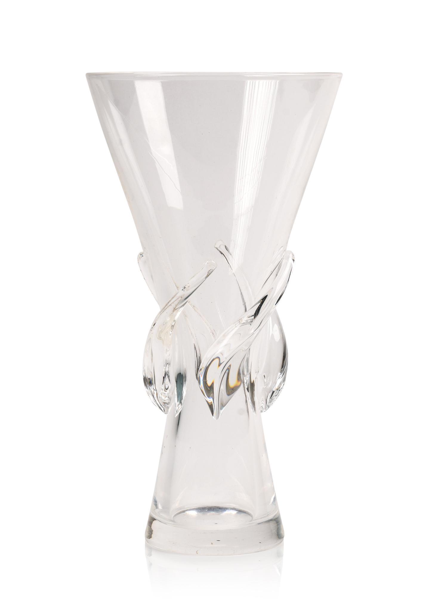 Large Steuben Crystal Vase. (1 of 4)