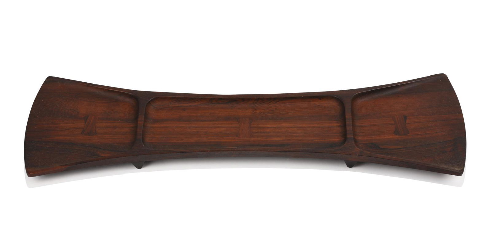 Jens Quistgaard for Dansk Rare Woods Bow Tie Tray (1 of 5)