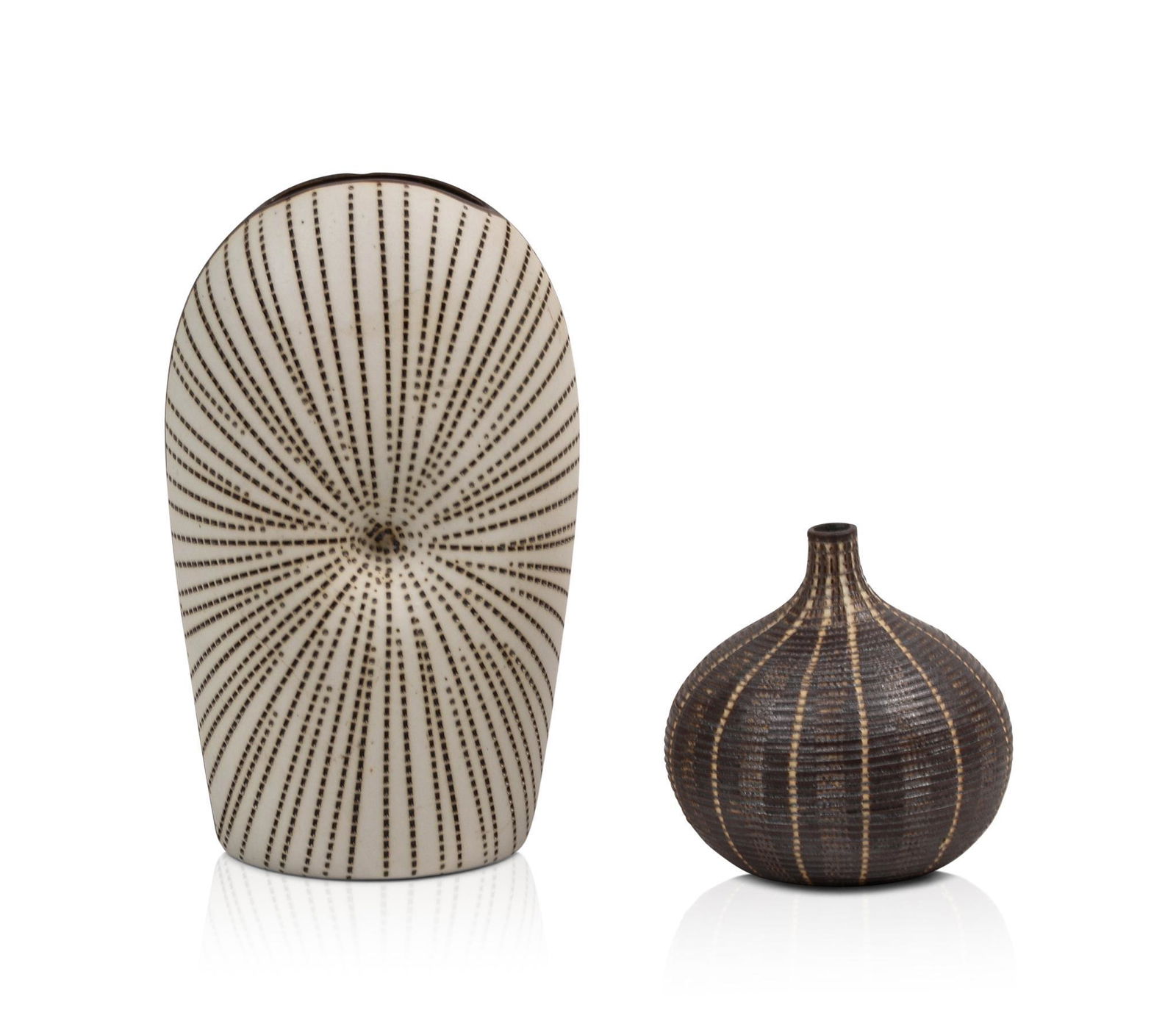 Two Studio Pottery Vases. (1 of 4)