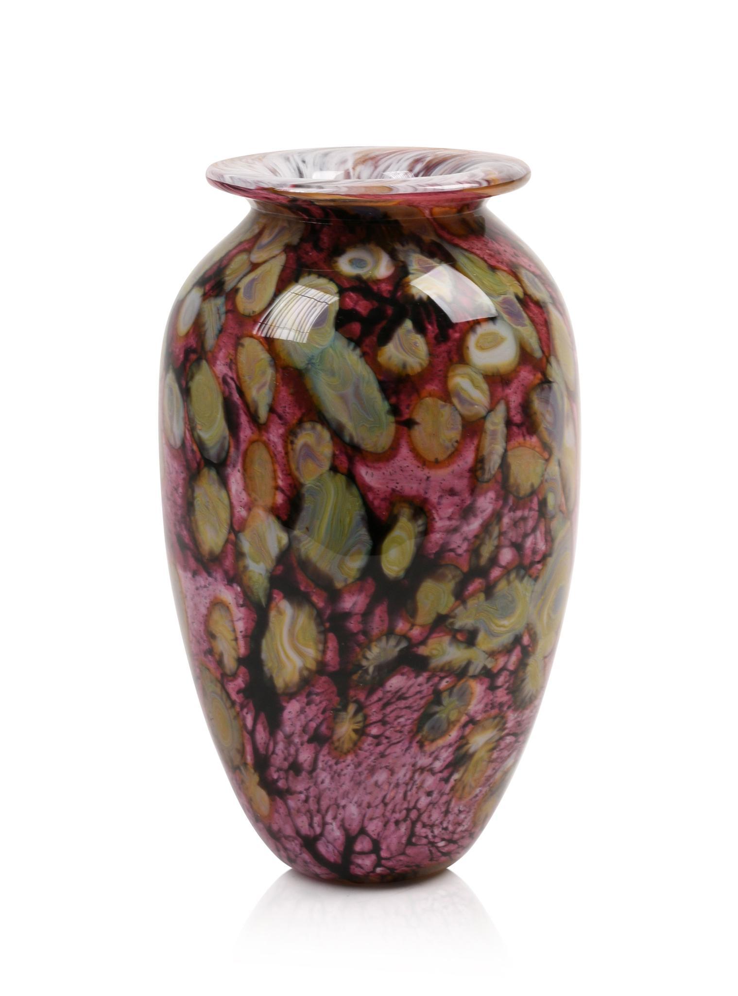 Robert Eickholt Studio Glass Vase. (1 of 5)
