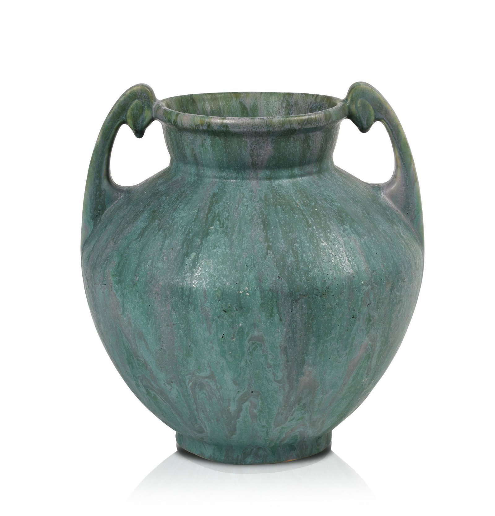 Roseville Carnelian II Vase.: Height 9 inches, unmarked.