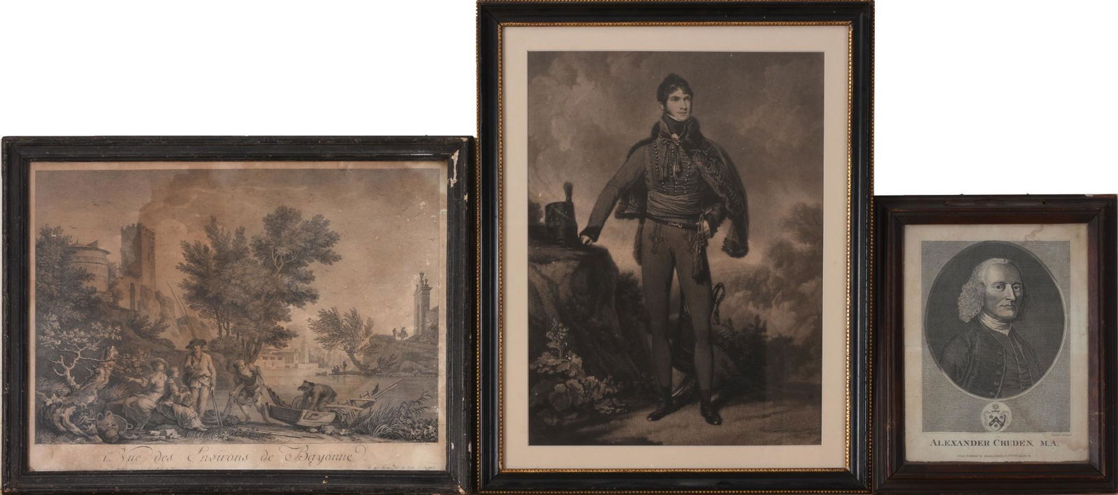 Three Early Engravings. (1 of 2)