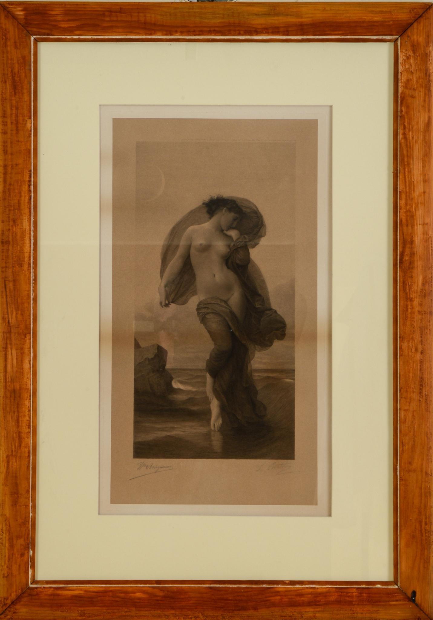 Engraving After William-Adolphe Bouguereau. (1 of 4)