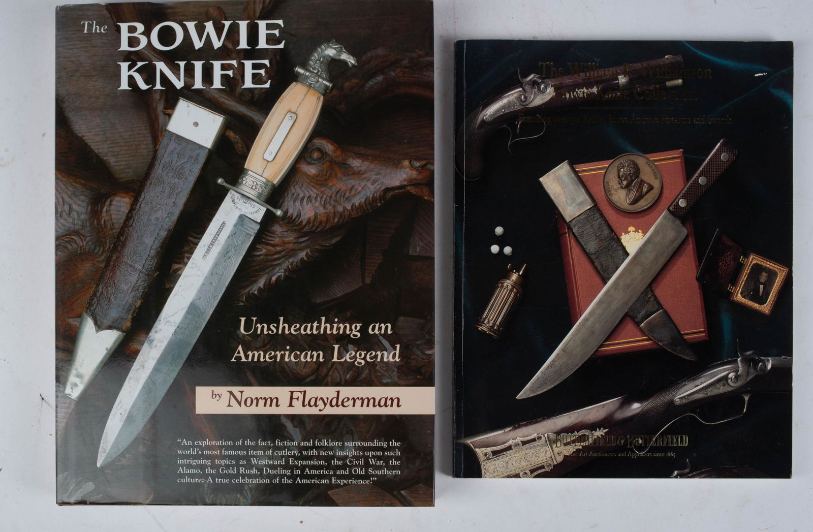 BOOKS ON BOWIE KNIVES - 2 BOOKS (1 of 1)