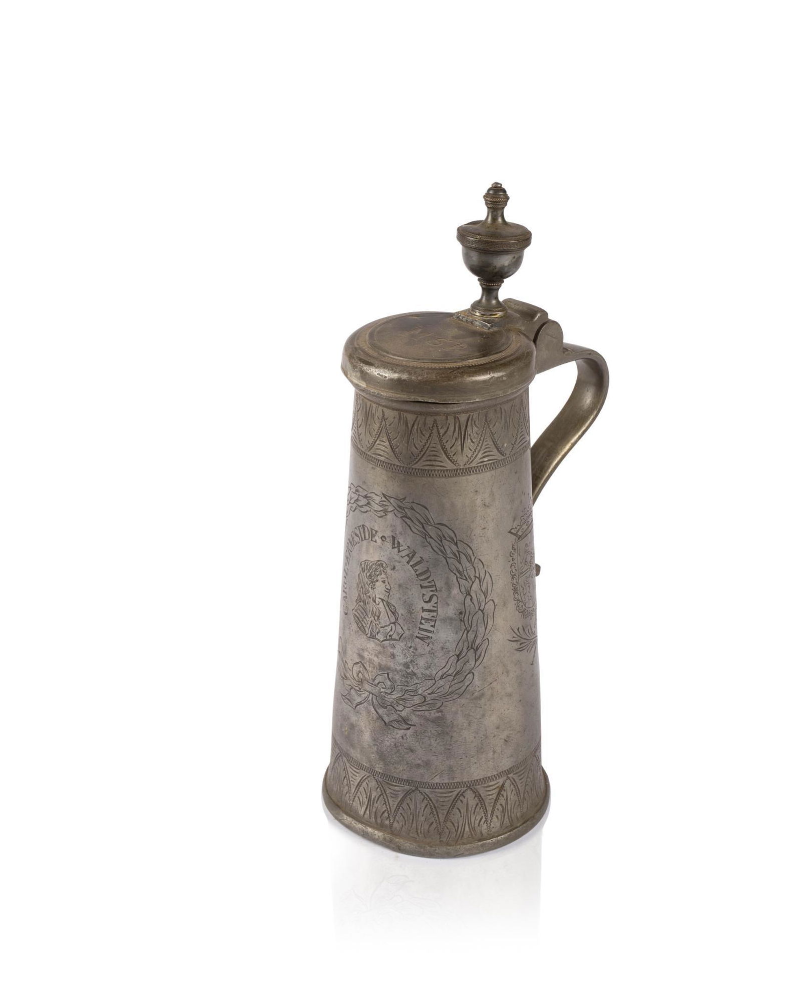 PEWTER TANKARD. (1 of 8)