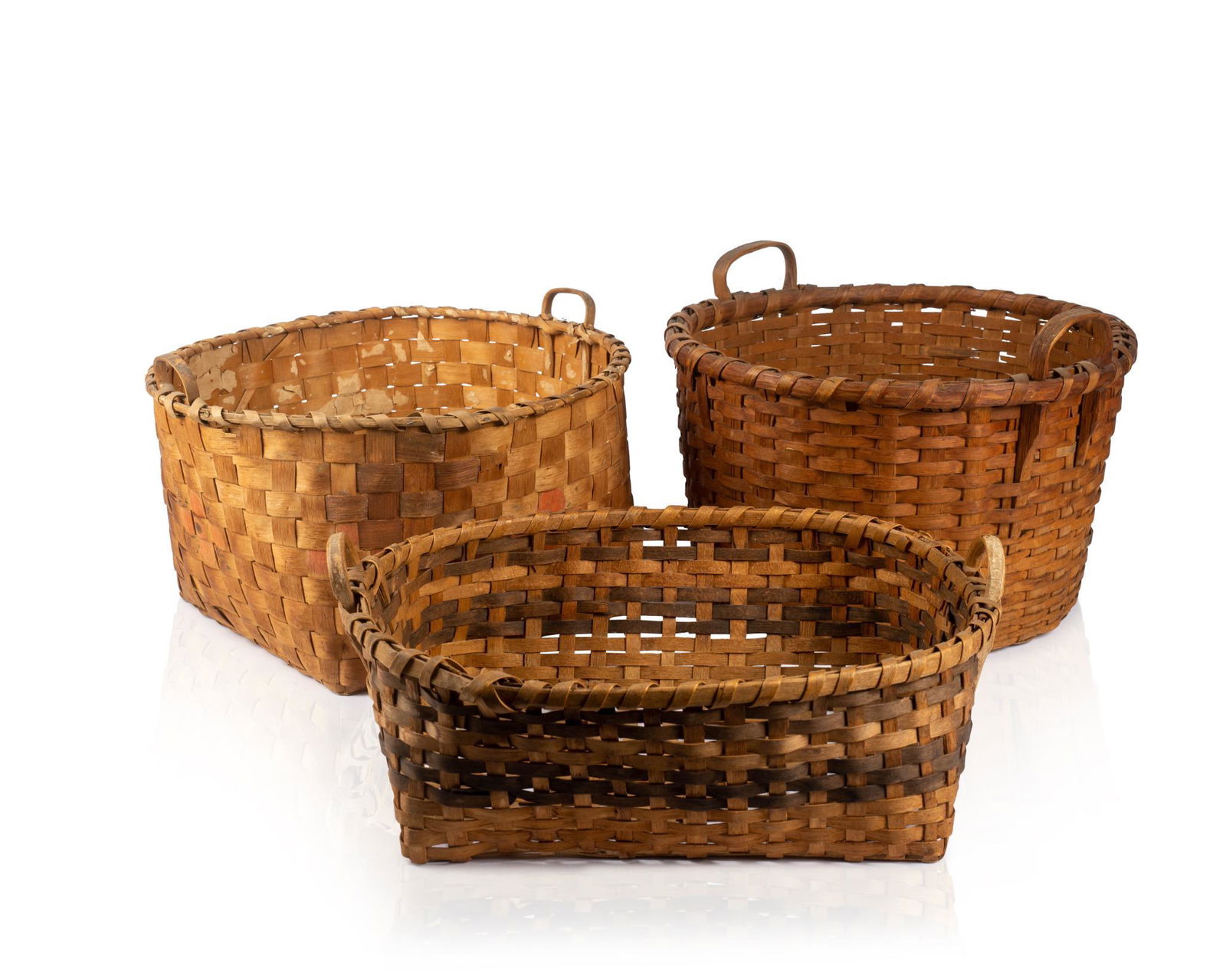 THREE HANDLED BASKETS (1 of 4)